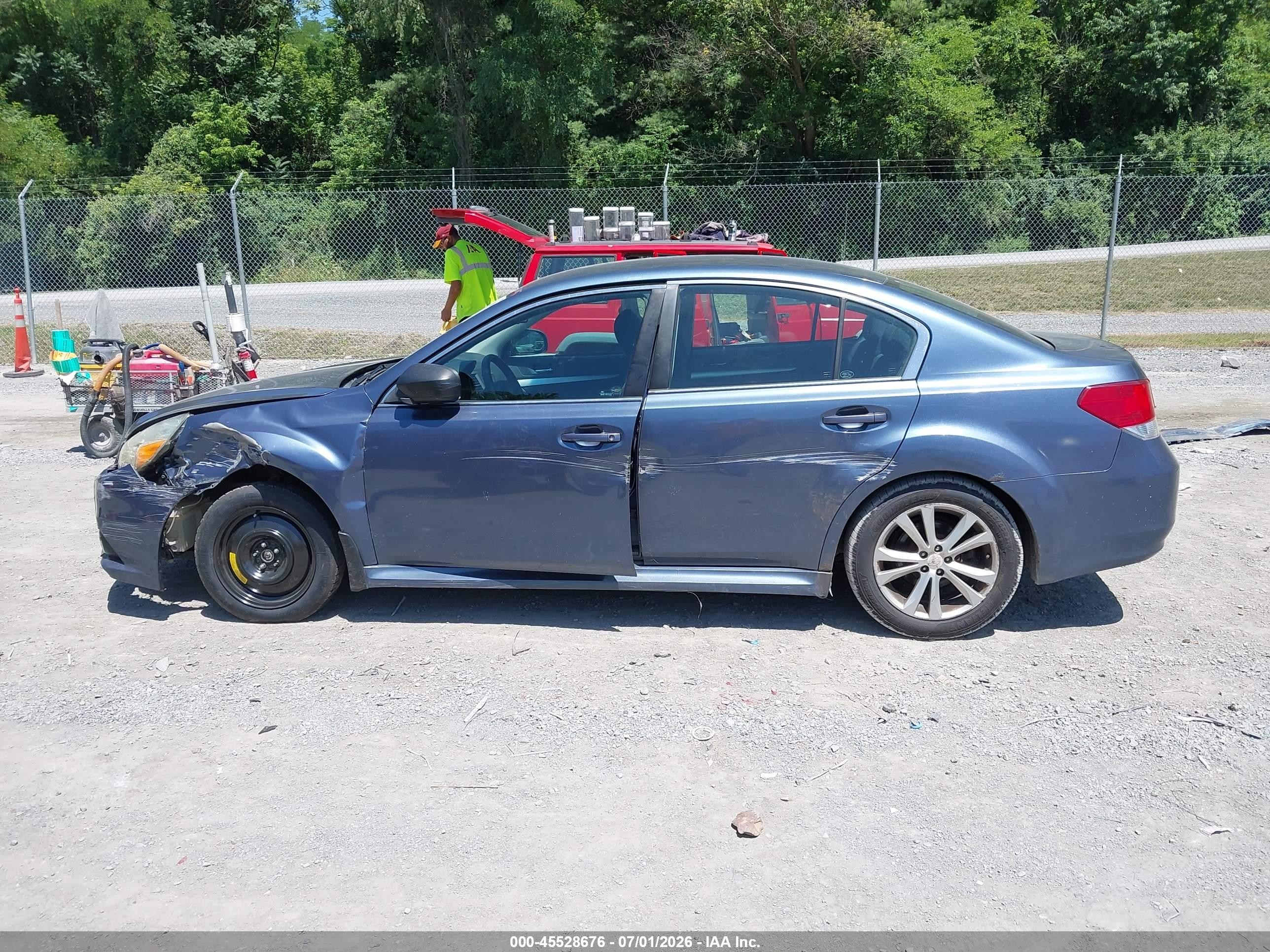 2014 Subaru Legacy 2.5i Blue vin: 4S3BMBA62E3004584