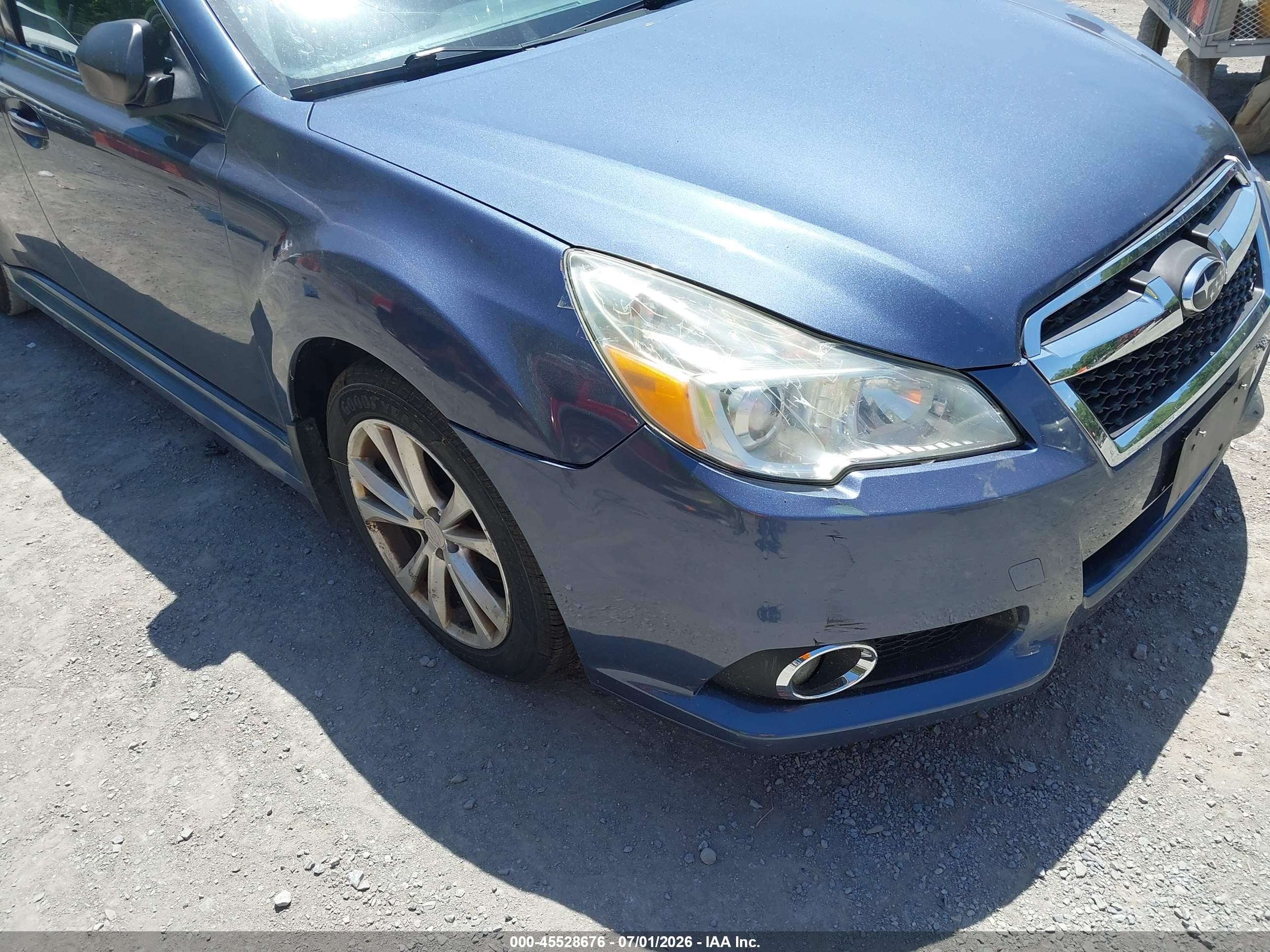 2014 Subaru Legacy 2.5i Blue vin: 4S3BMBA62E3004584