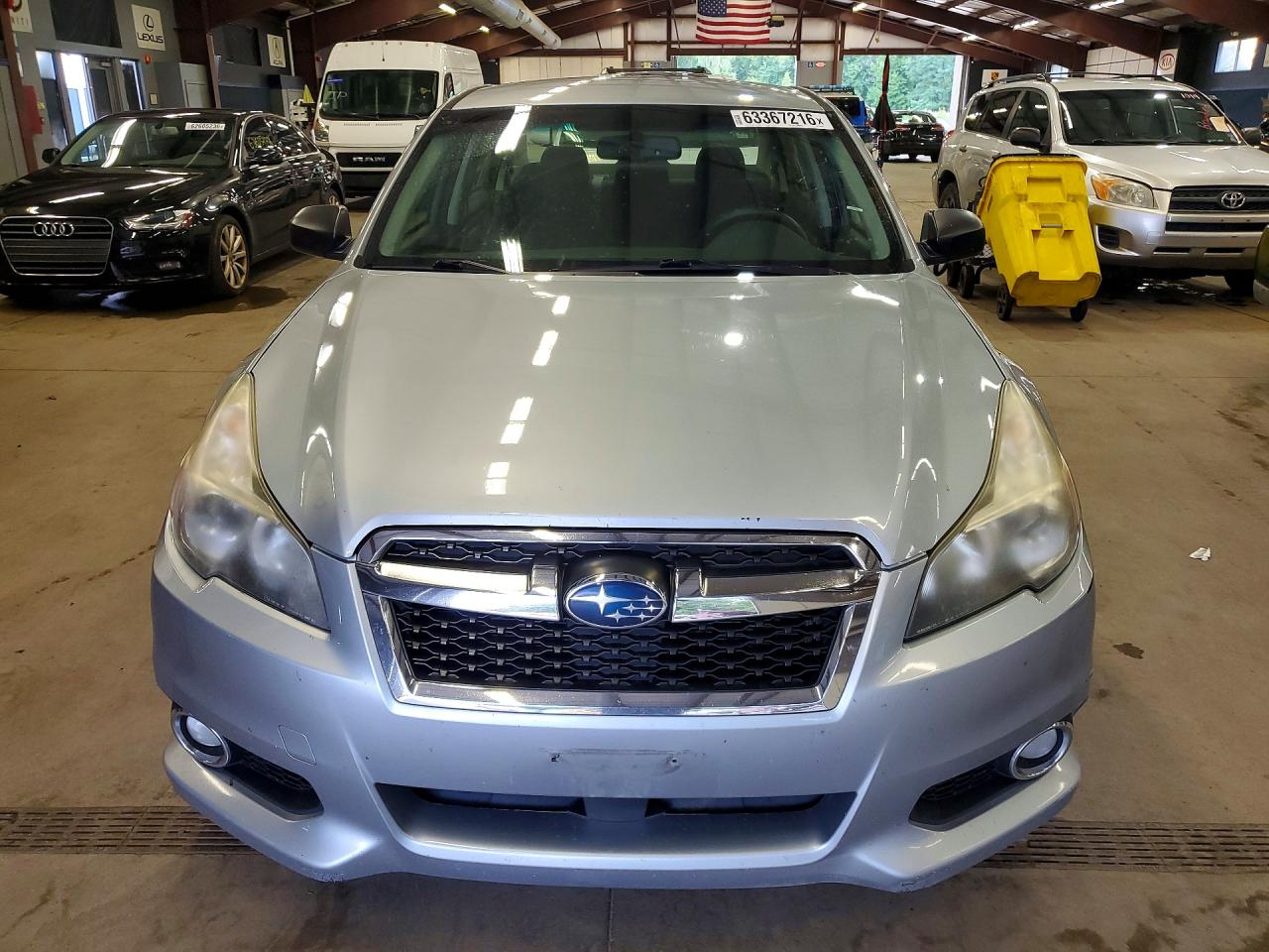 2014 Subaru Legacy 2.5i Silver vin: 4S3BMBA62E3015925
