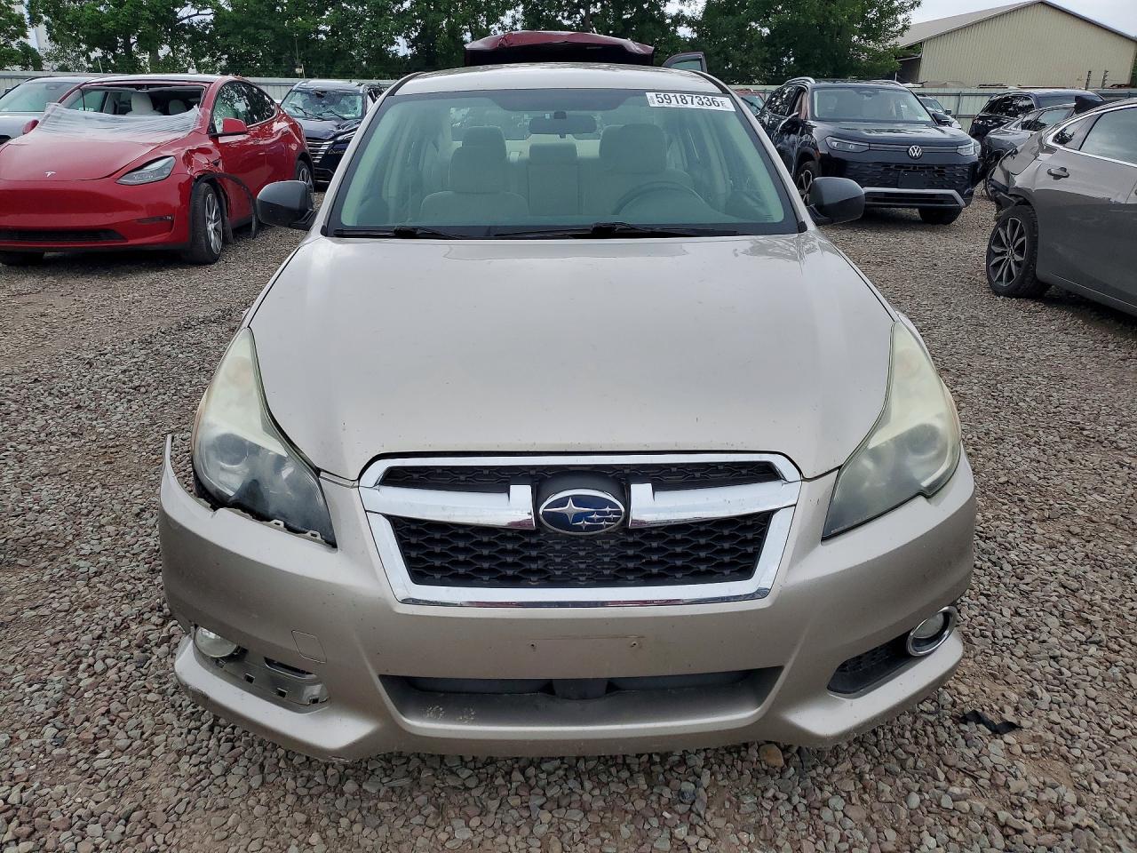 2014 Subaru Legacy 2.5i Tan vin: 4S3BMBA62E3023328