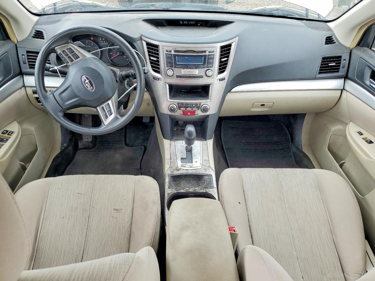 2014 Subaru Legacy 2.5i Tan vin: 4S3BMBA62E3023328
