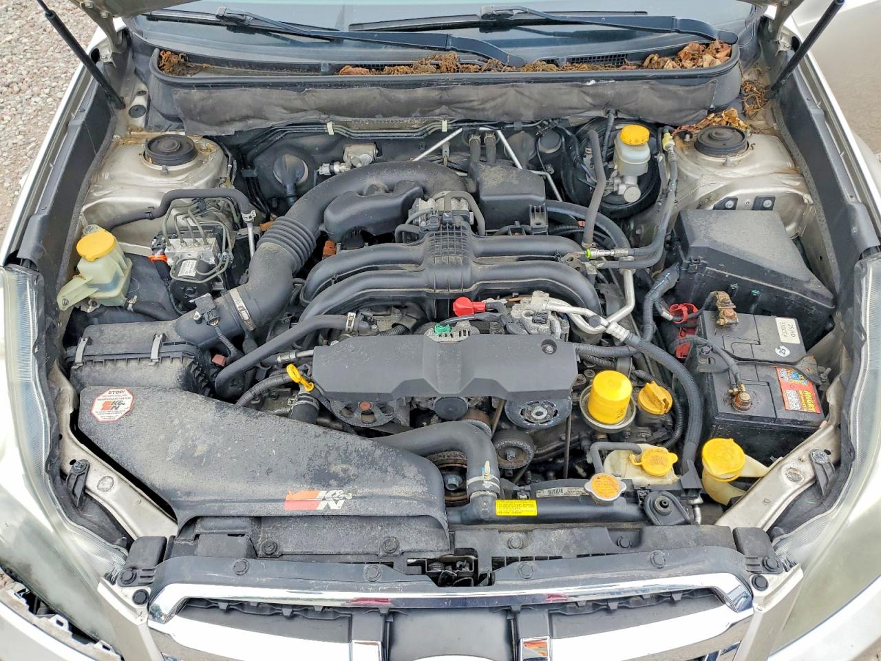 2014 Subaru Legacy 2.5i Tan vin: 4S3BMBA62E3023328