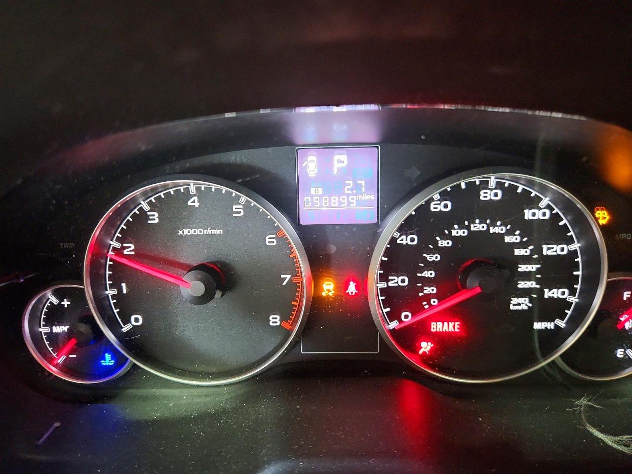 2014 Subaru Legacy 2.5i Blue vin: 4S3BMBA62E3036810