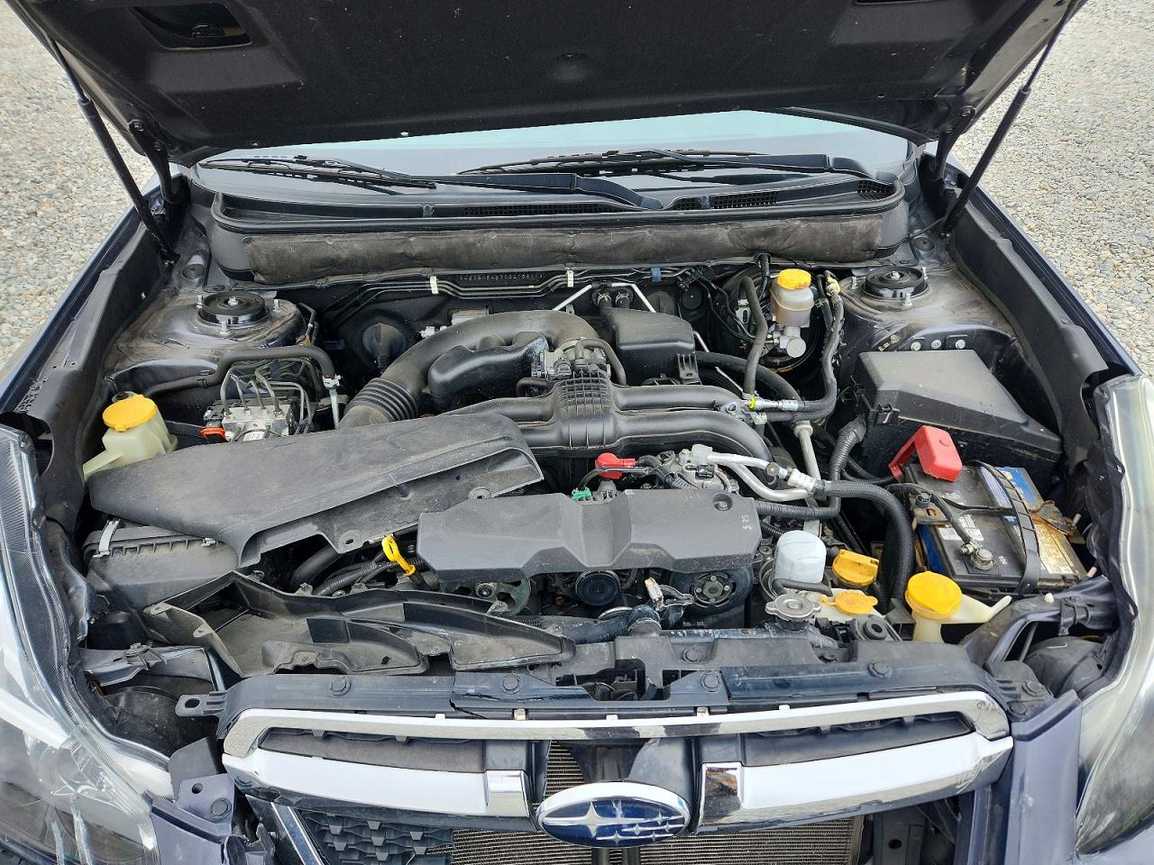 2013 Subaru Legacy 2.5i Gray vin: 4S3BMBA63D3015611
