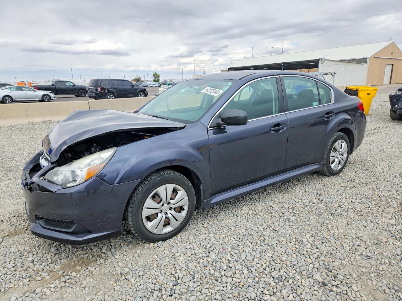 2013 Subaru Legacy 2.5i Gray vin: 4S3BMBA63D3015611