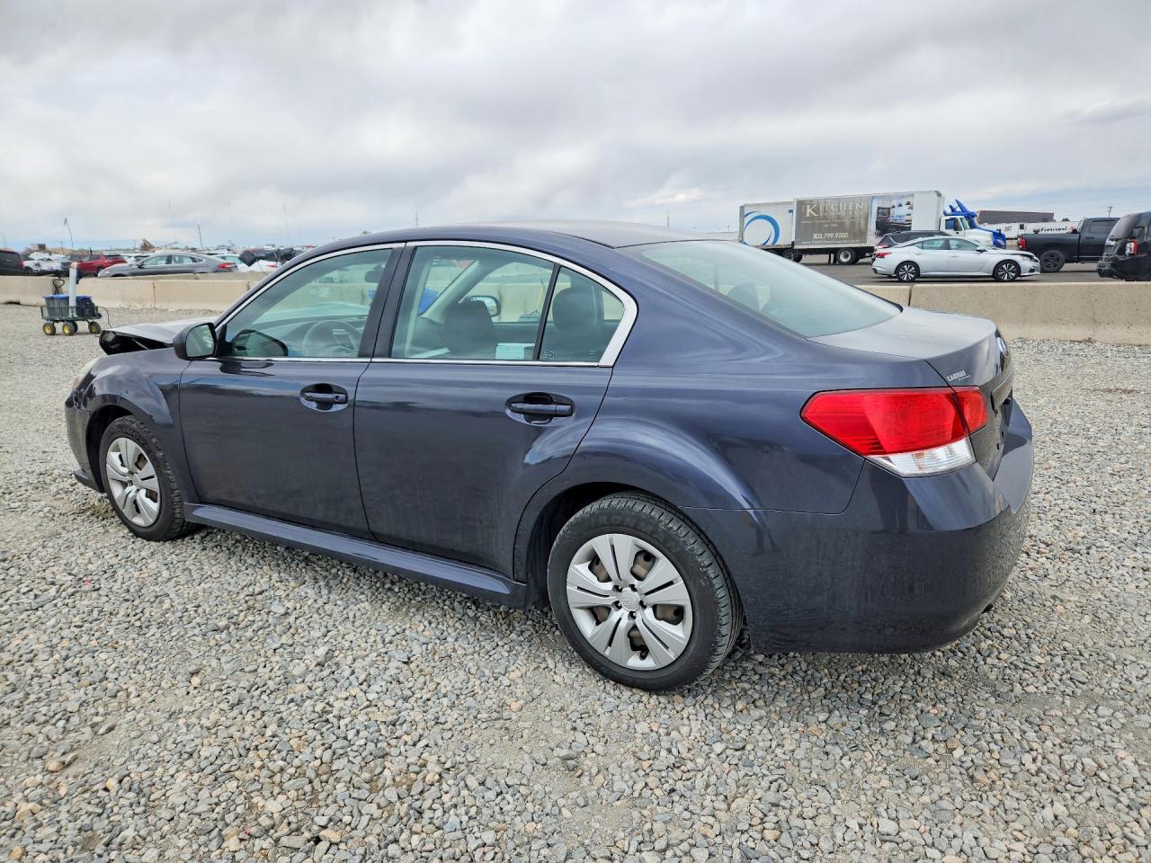 2013 Subaru Legacy 2.5i Gray vin: 4S3BMBA63D3015611