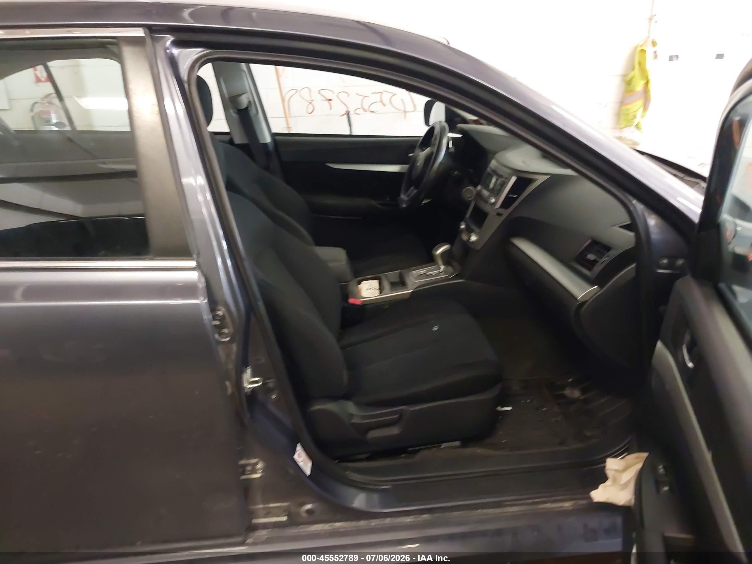 2014 Subaru Legacy 2.5i Gray vin: 4S3BMBA63E3008790