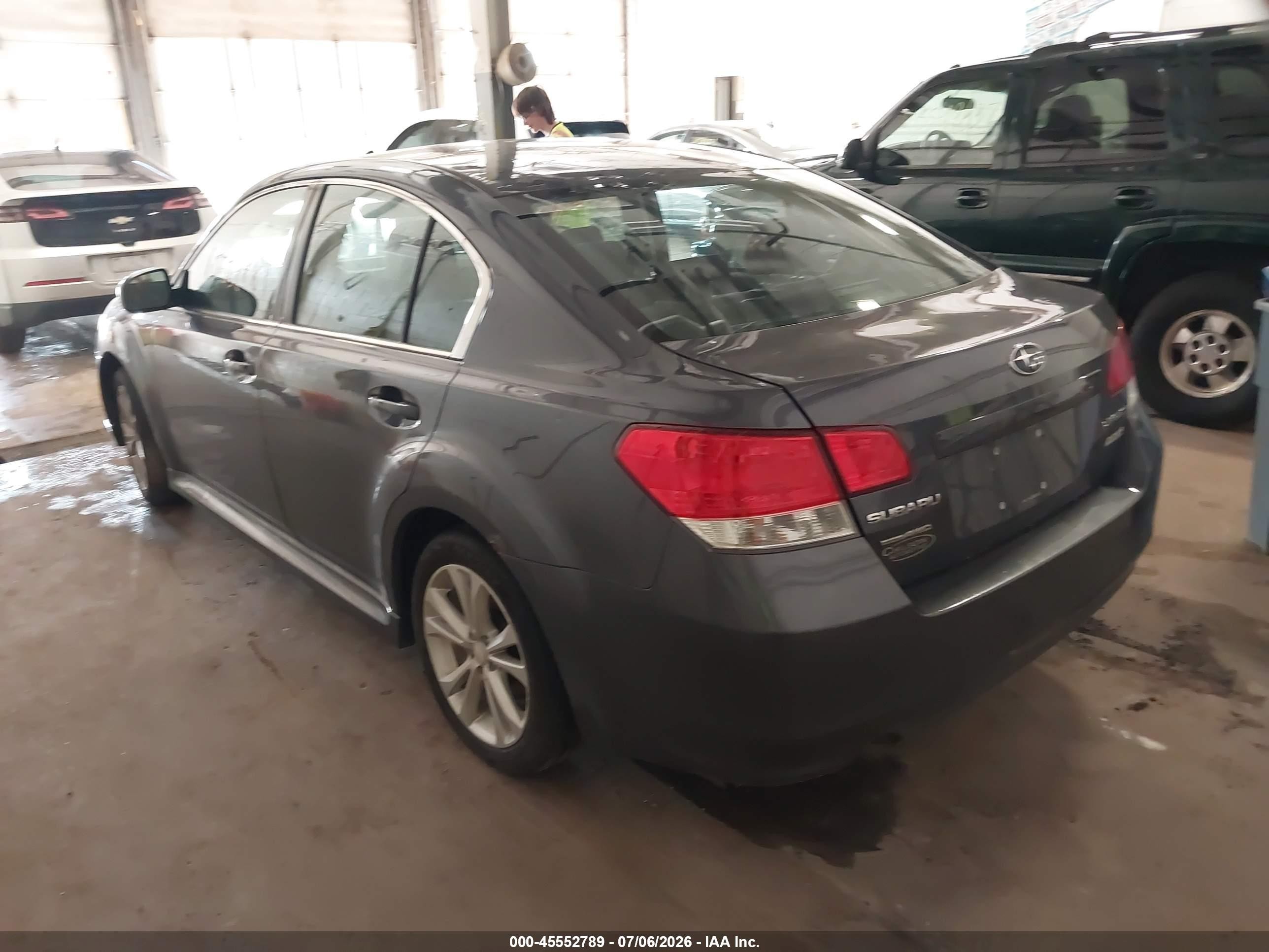 2014 Subaru Legacy 2.5i Gray vin: 4S3BMBA63E3008790