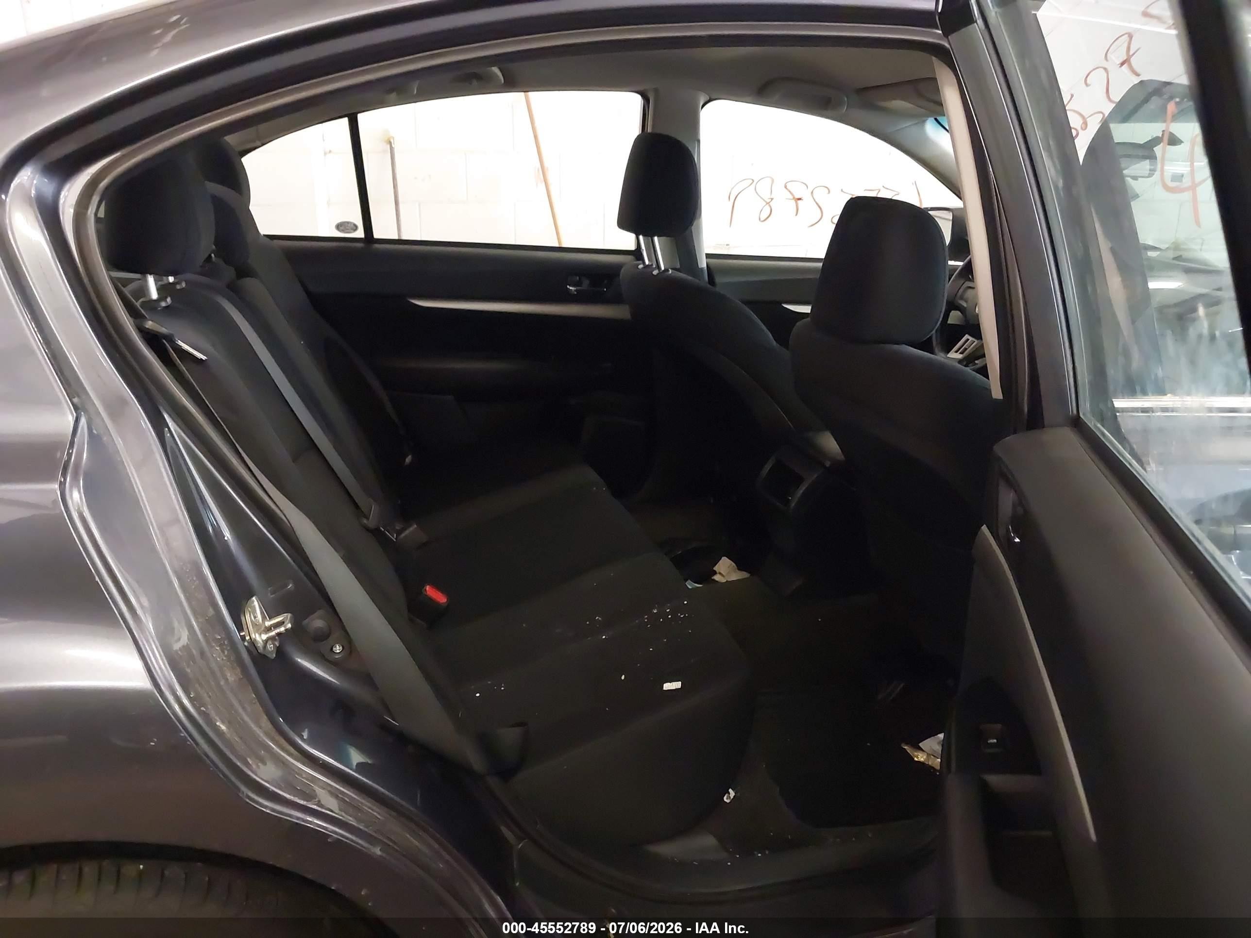 2014 Subaru Legacy 2.5i Gray vin: 4S3BMBA63E3008790