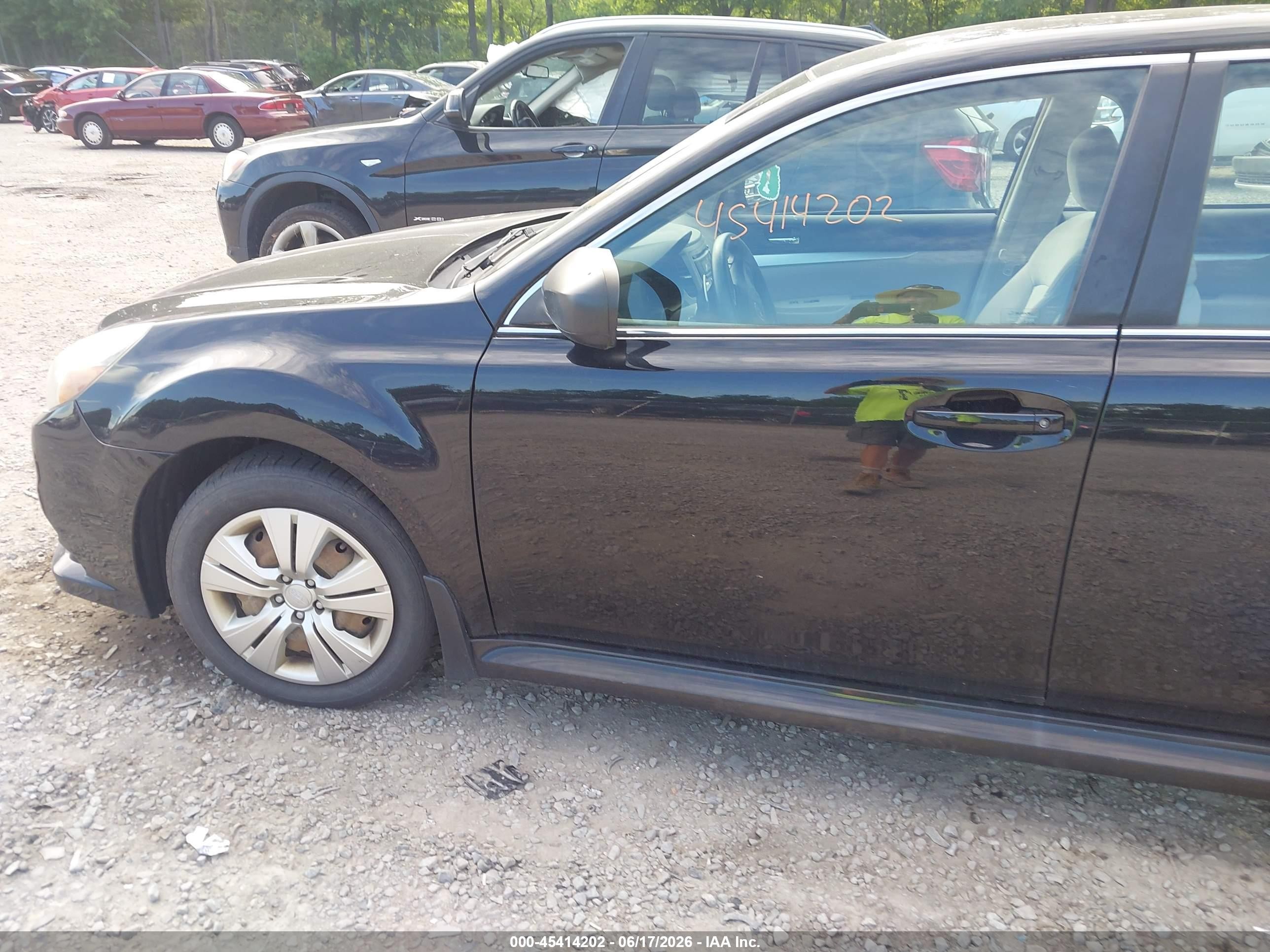 2013 Subaru Legacy 2.5i Black vin: 4S3BMBA64D3025998