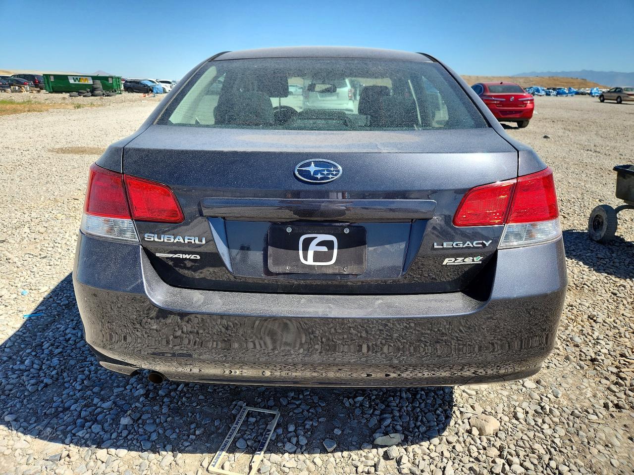 2011 Subaru Legacy 2.5i Charcoal vin: 4S3BMBA65B3249441