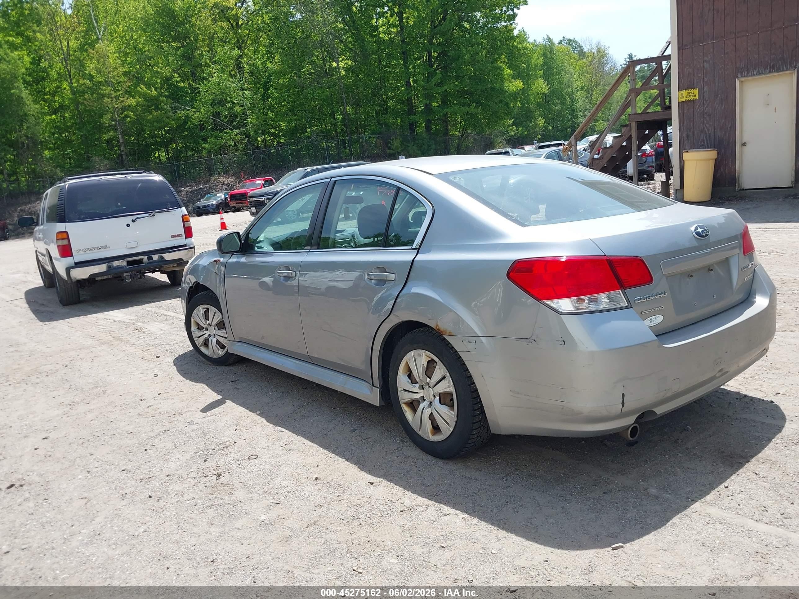 2011 Subaru Legacy 2.5i Light Blue vin: 4S3BMBA65B3253442