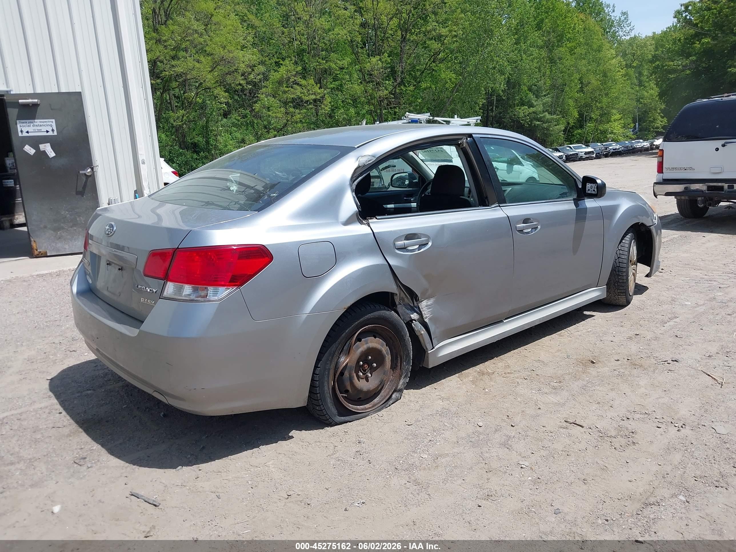 2011 Subaru Legacy 2.5i Light Blue vin: 4S3BMBA65B3253442