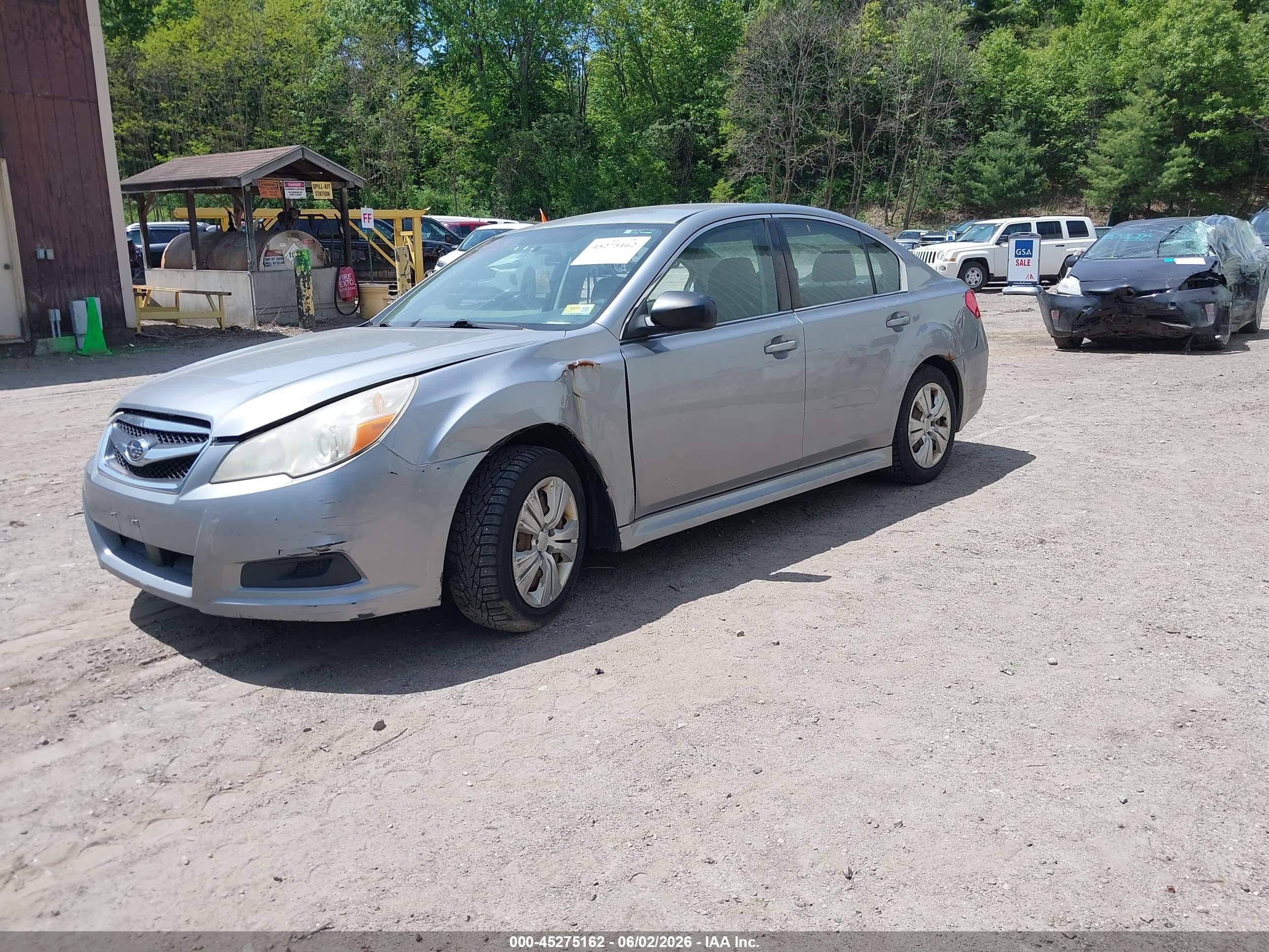 2011 Subaru Legacy 2.5i Light Blue vin: 4S3BMBA65B3253442