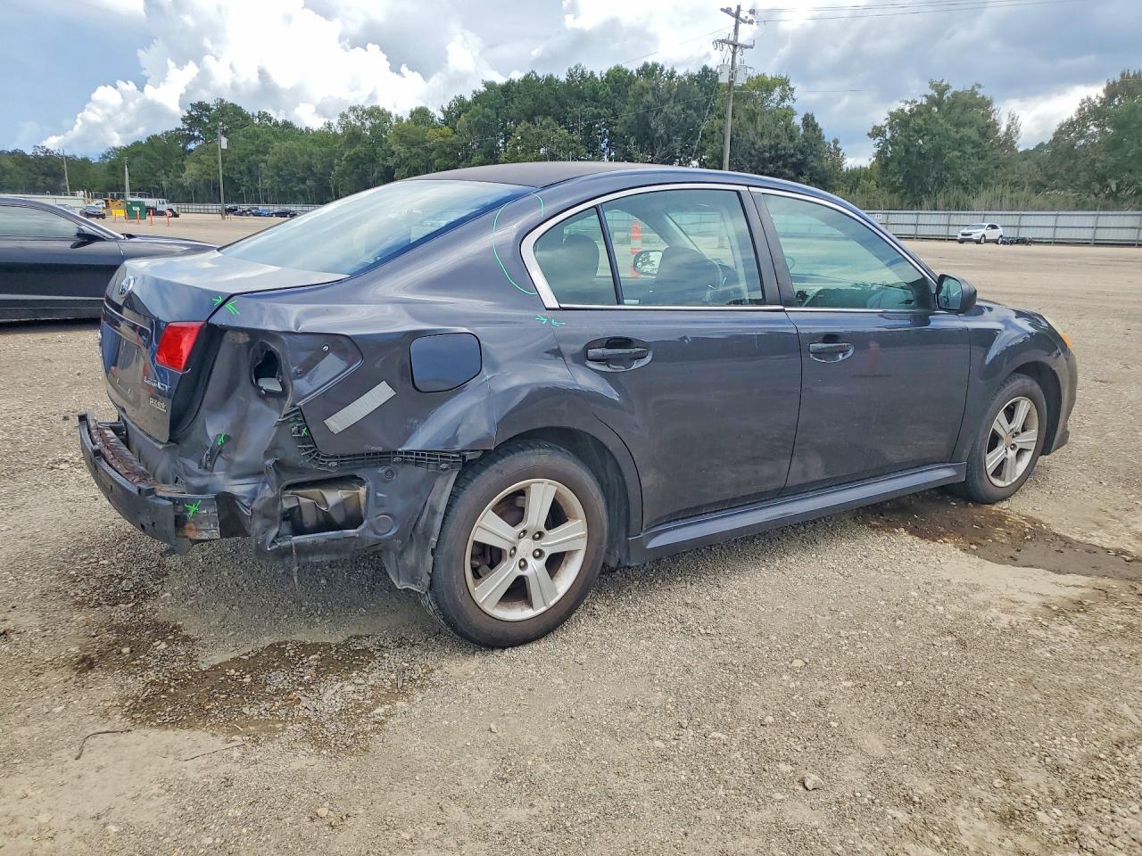 2011 Subaru Legacy 2.5i Charcoal vin: 4S3BMBA66B3216920