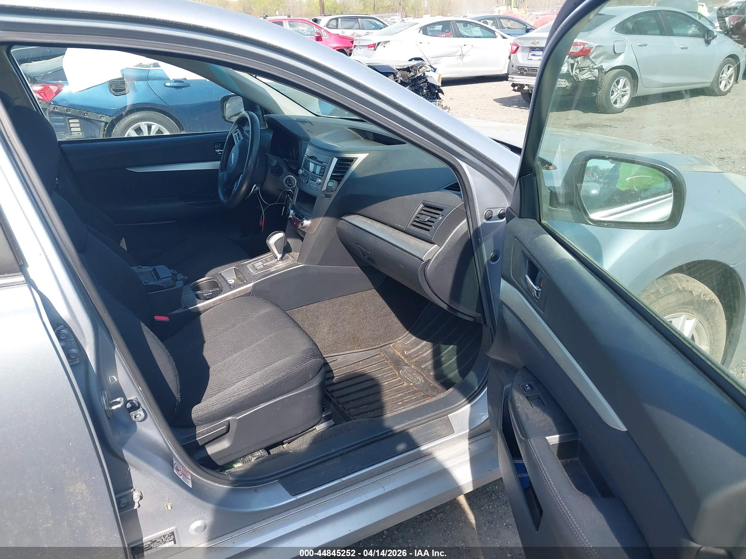 2012 Subaru Legacy 2.5i Синий vin: 4S3BMBA66C3005346