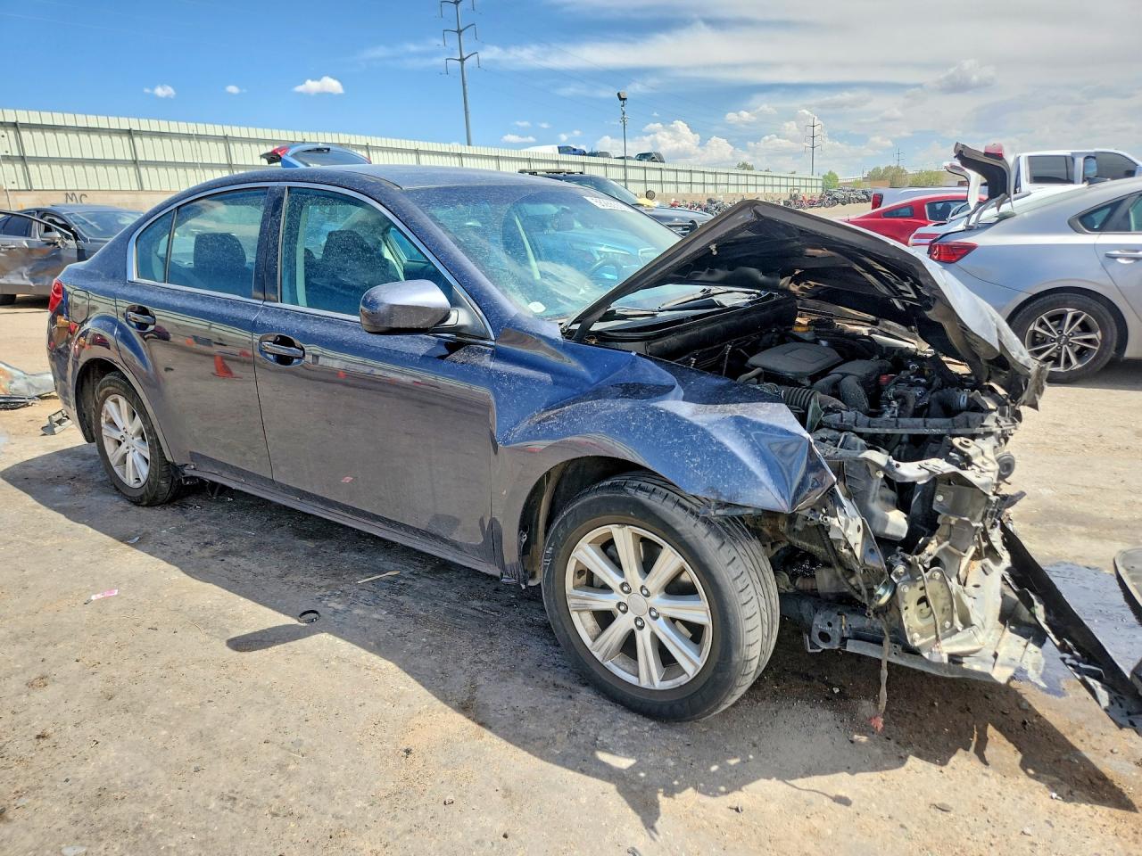 2012 Subaru Legacy 2.5i Charcoal vin: 4S3BMBA66C3036323