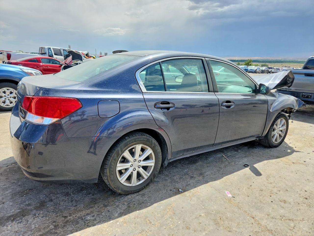 2012 Subaru Legacy 2.5i Charcoal vin: 4S3BMBA66C3036323