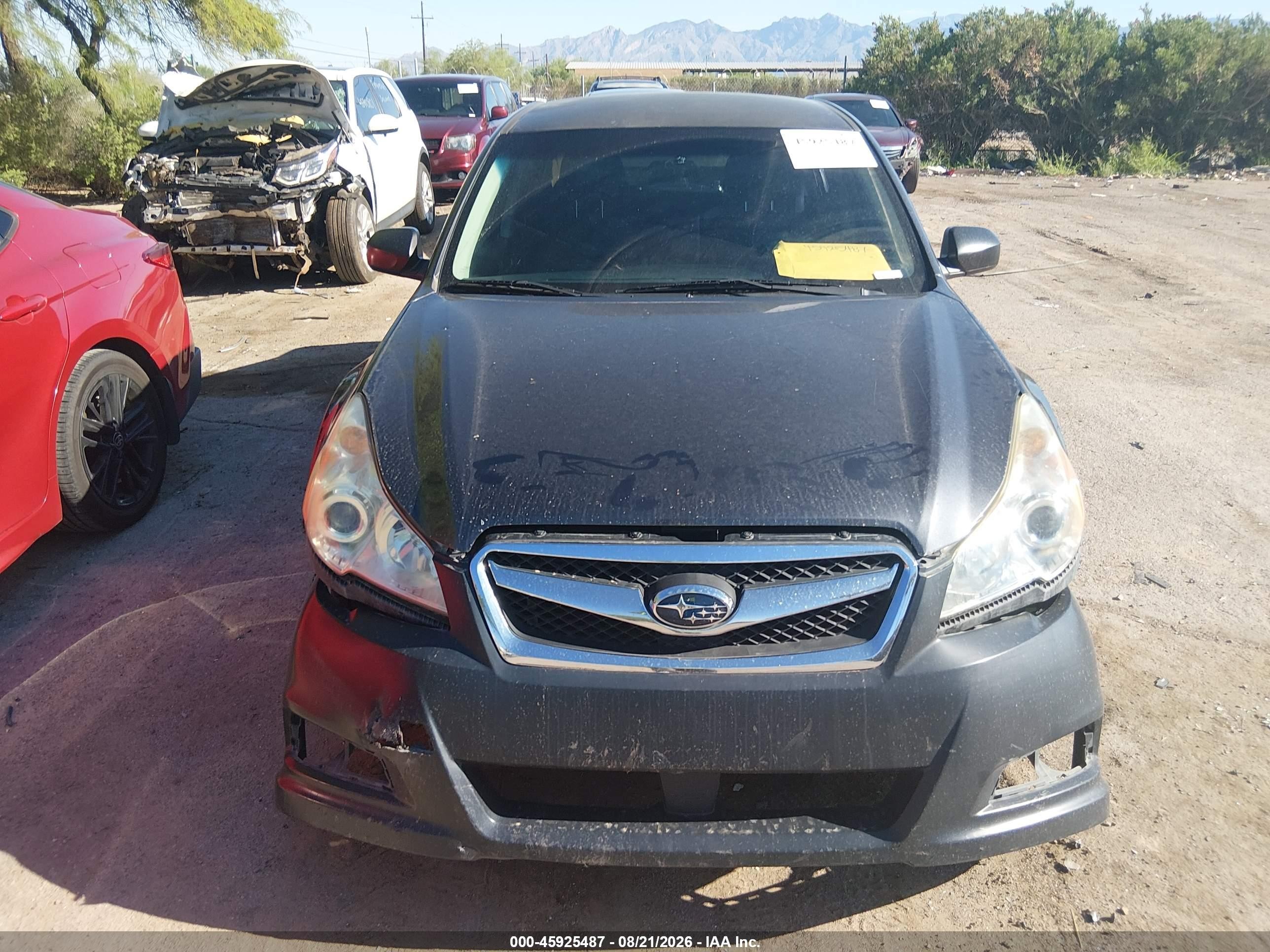 2012 Subaru Legacy 2.5i Black vin: 4S3BMBA67C3033186