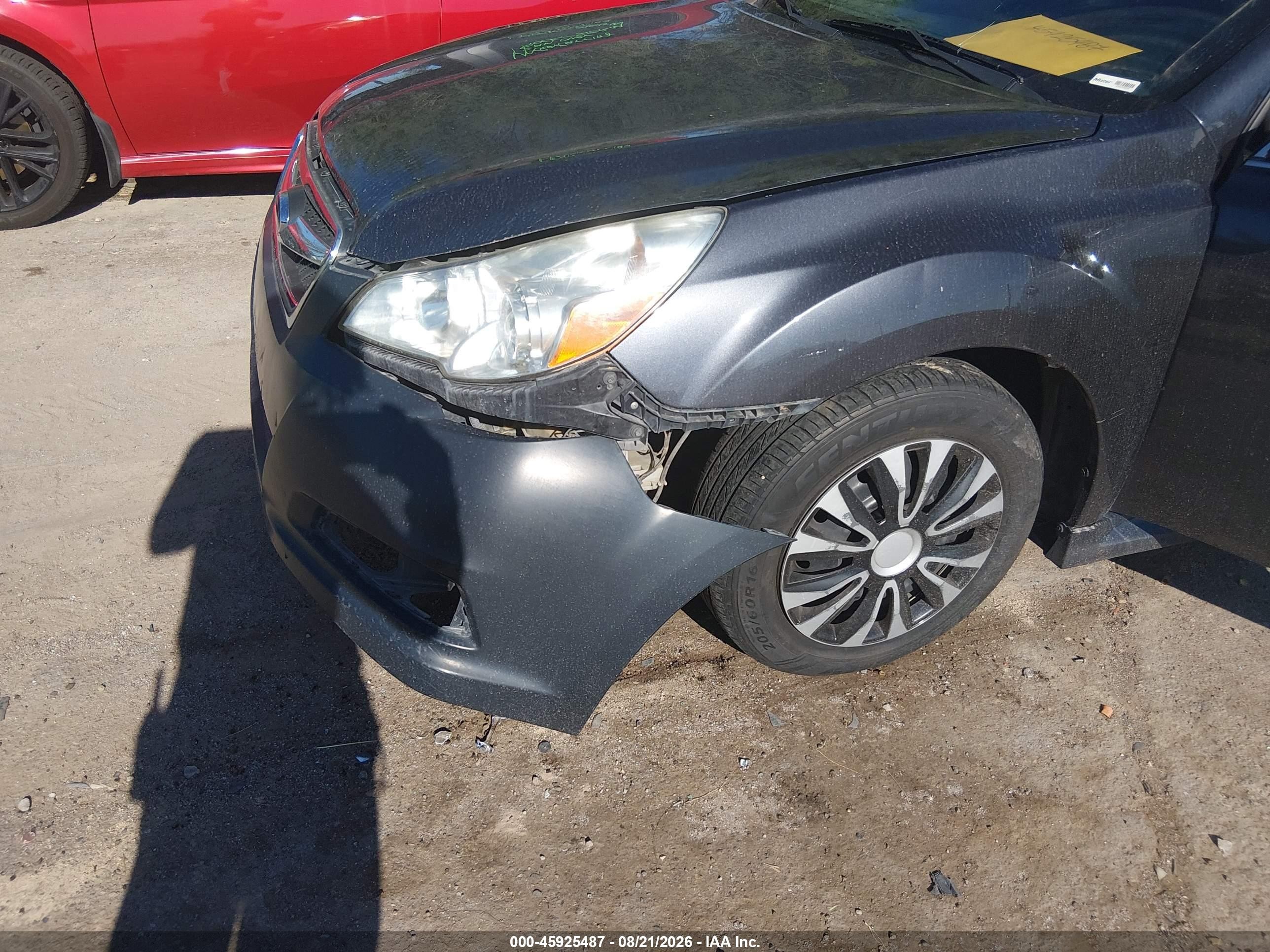 2012 Subaru Legacy 2.5i Black vin: 4S3BMBA67C3033186