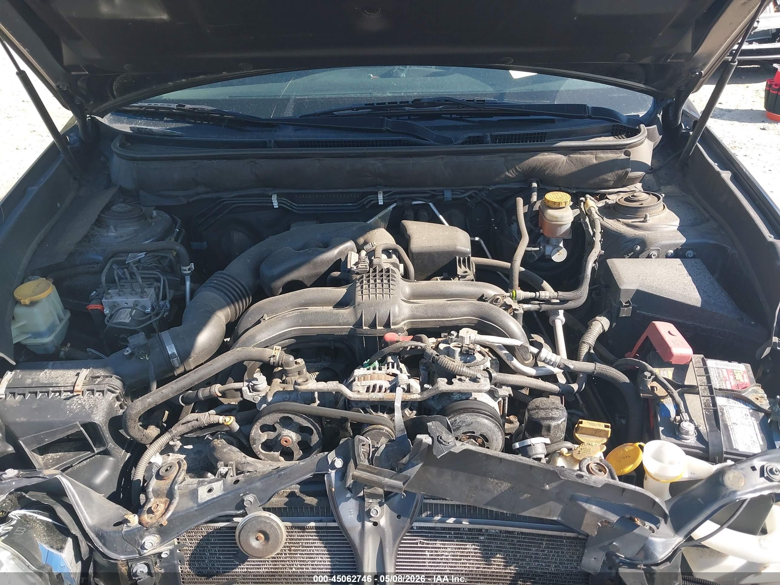 2013 Subaru Legacy 2.5i Gray vin: 4S3BMBA67D3022092