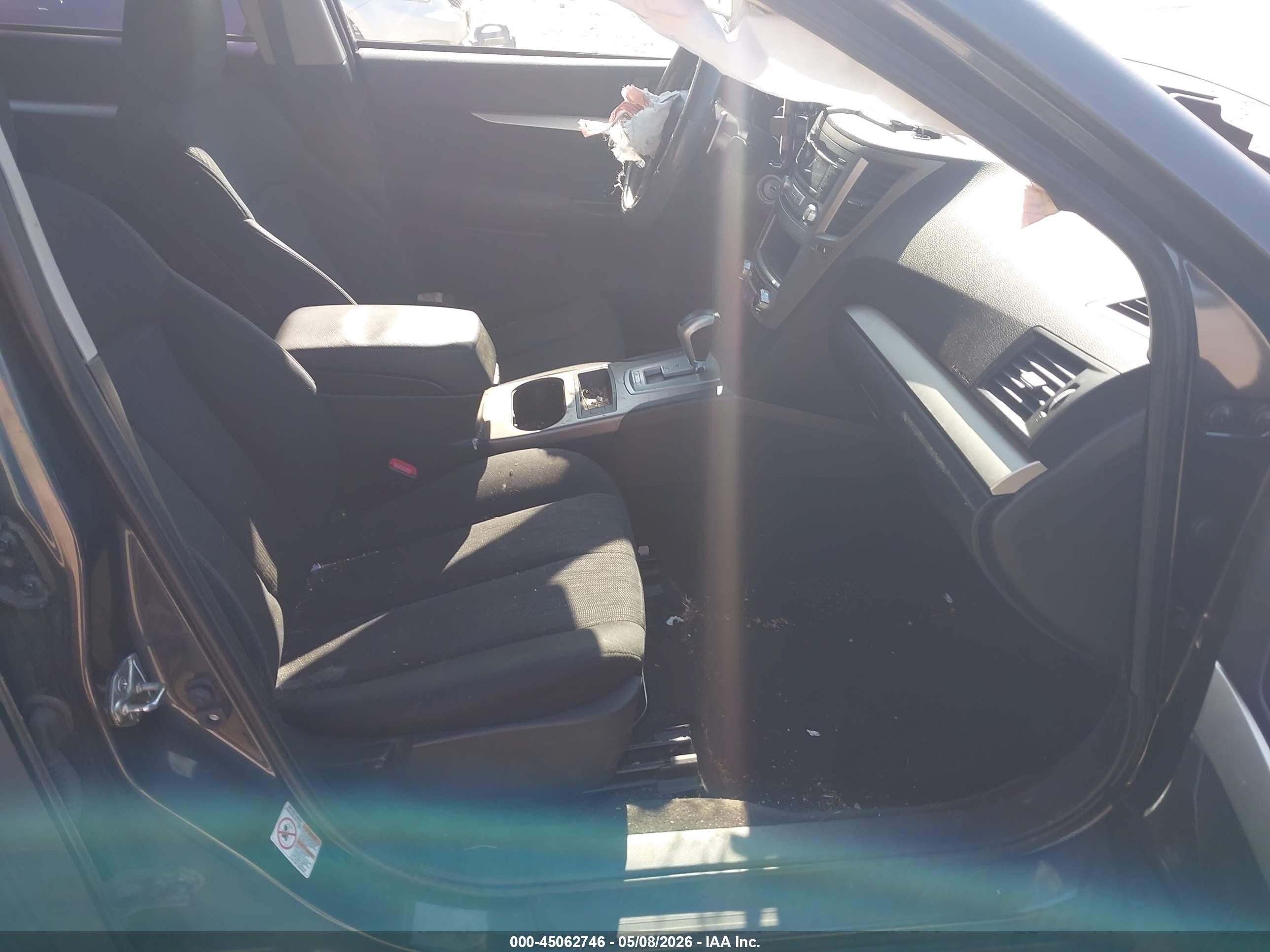 2013 Subaru Legacy 2.5i Gray vin: 4S3BMBA67D3022092