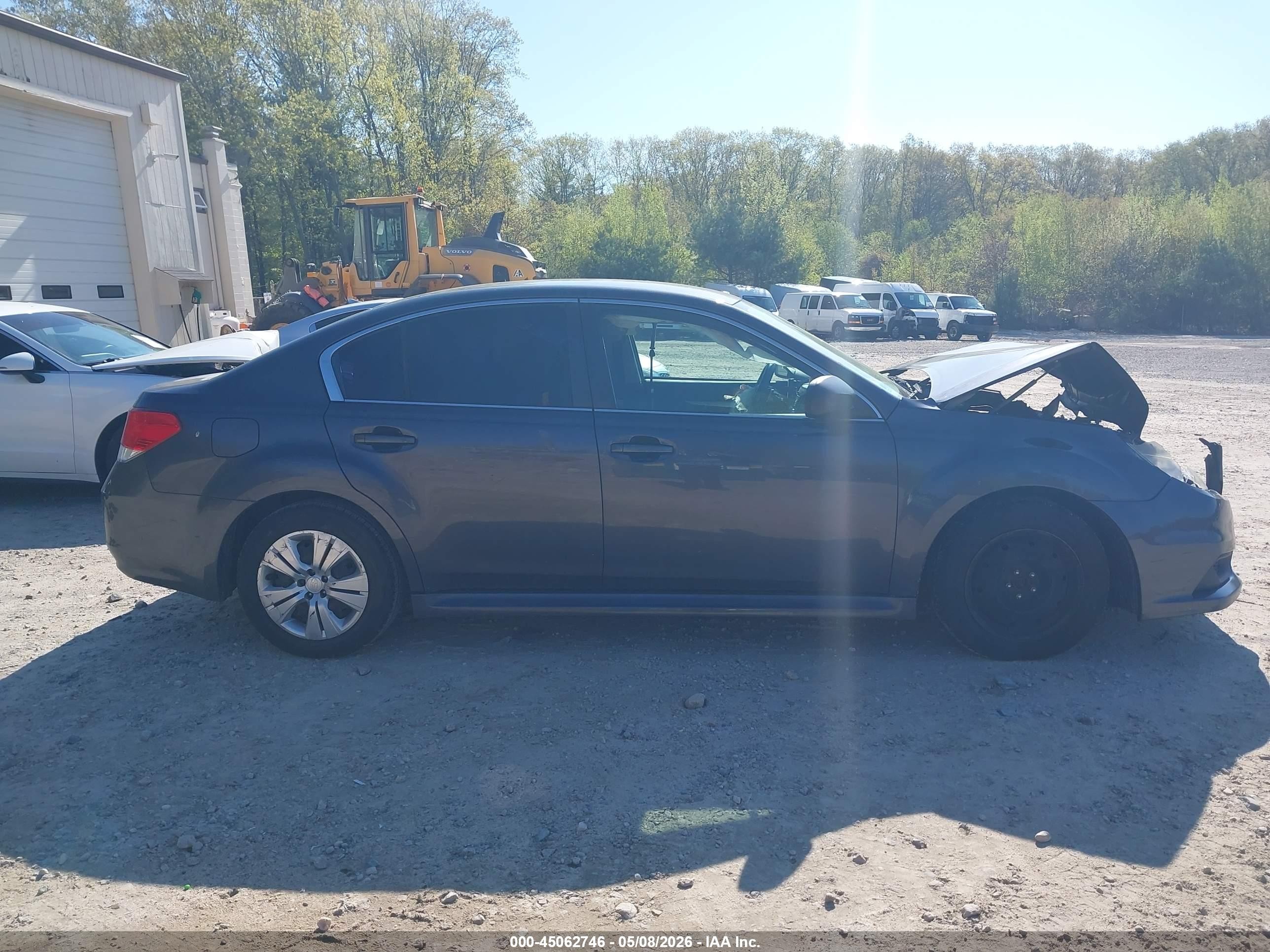 2013 Subaru Legacy 2.5i Gray vin: 4S3BMBA67D3022092