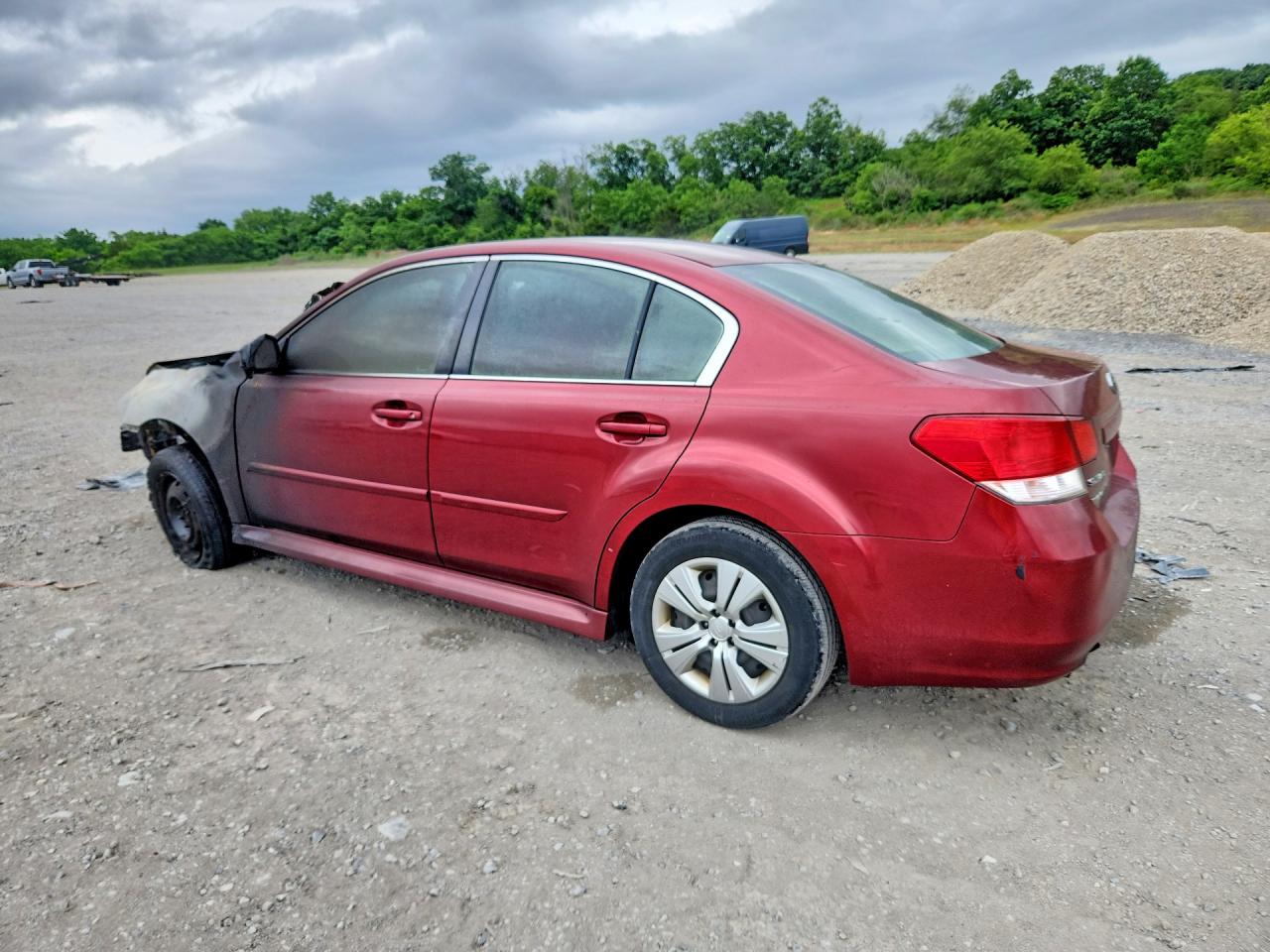 2013 Subaru Legacy 2.5i Red vin: 4S3BMBA67D3023792