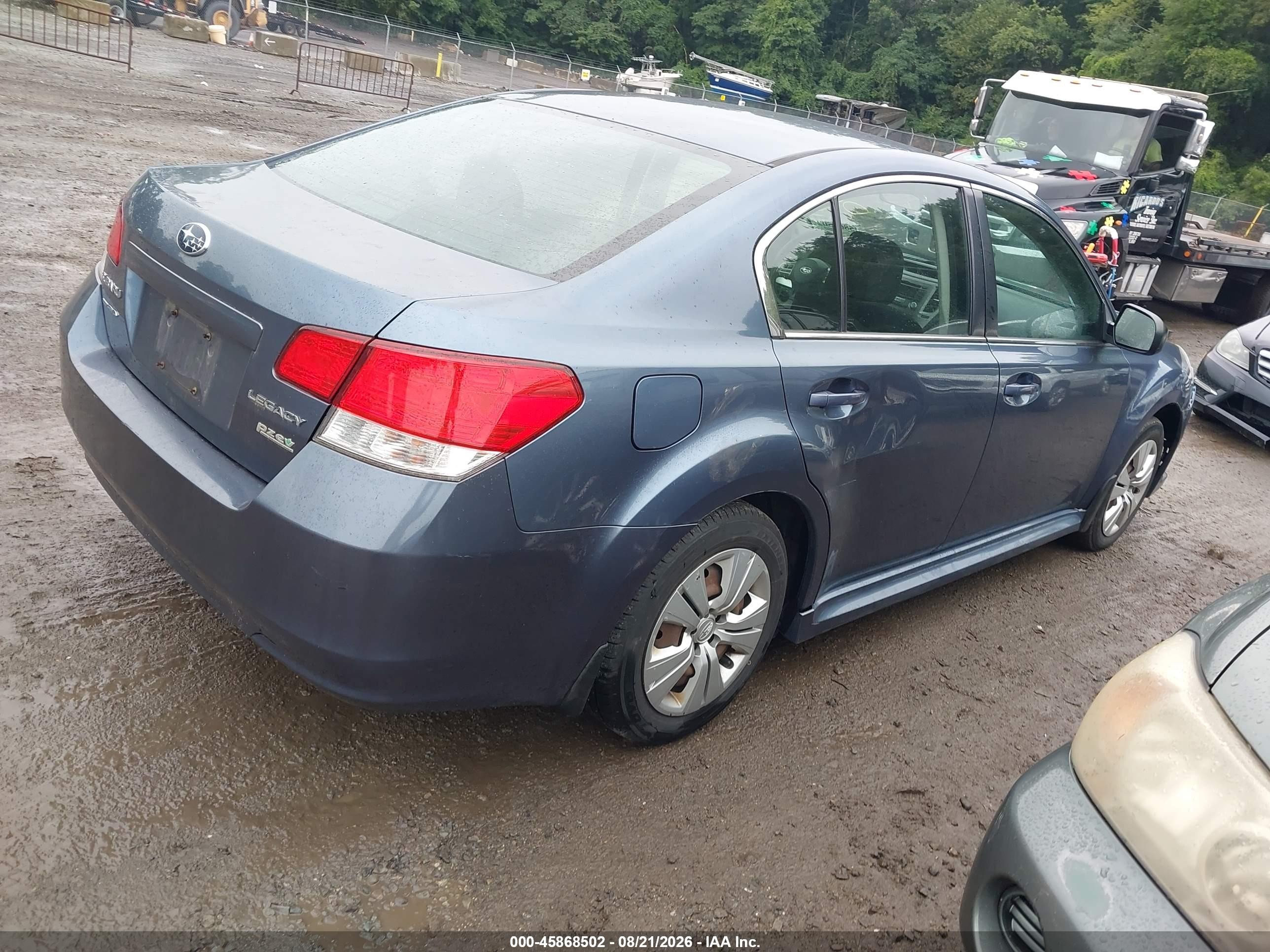 2013 Subaru Legacy 2.5i Blue vin: 4S3BMBA67D3047087