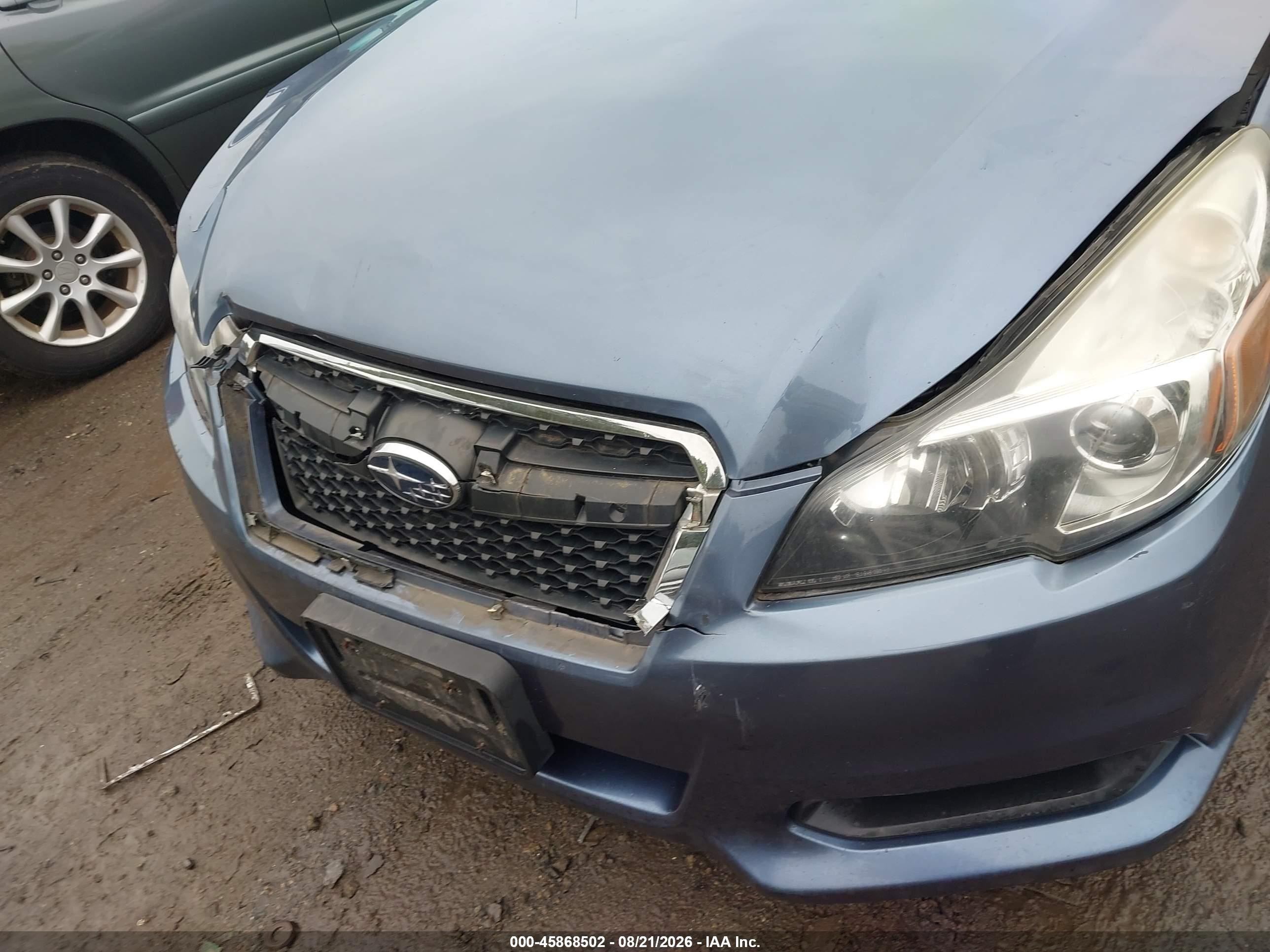 2013 Subaru Legacy 2.5i Blue vin: 4S3BMBA67D3047087