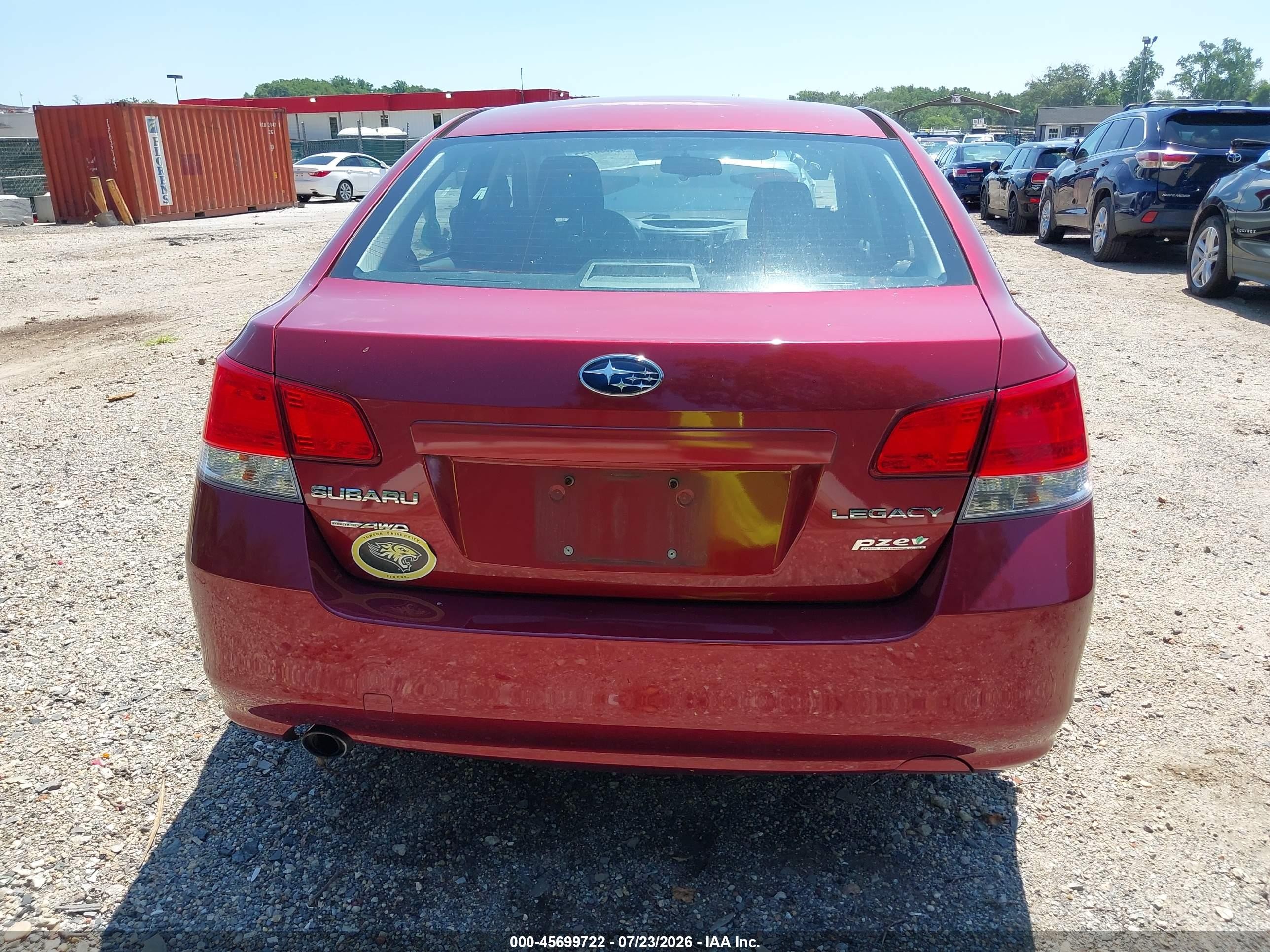 2014 Subaru Legacy 2.5i Темно-бордовый vin: 4S3BMBA67E3032722