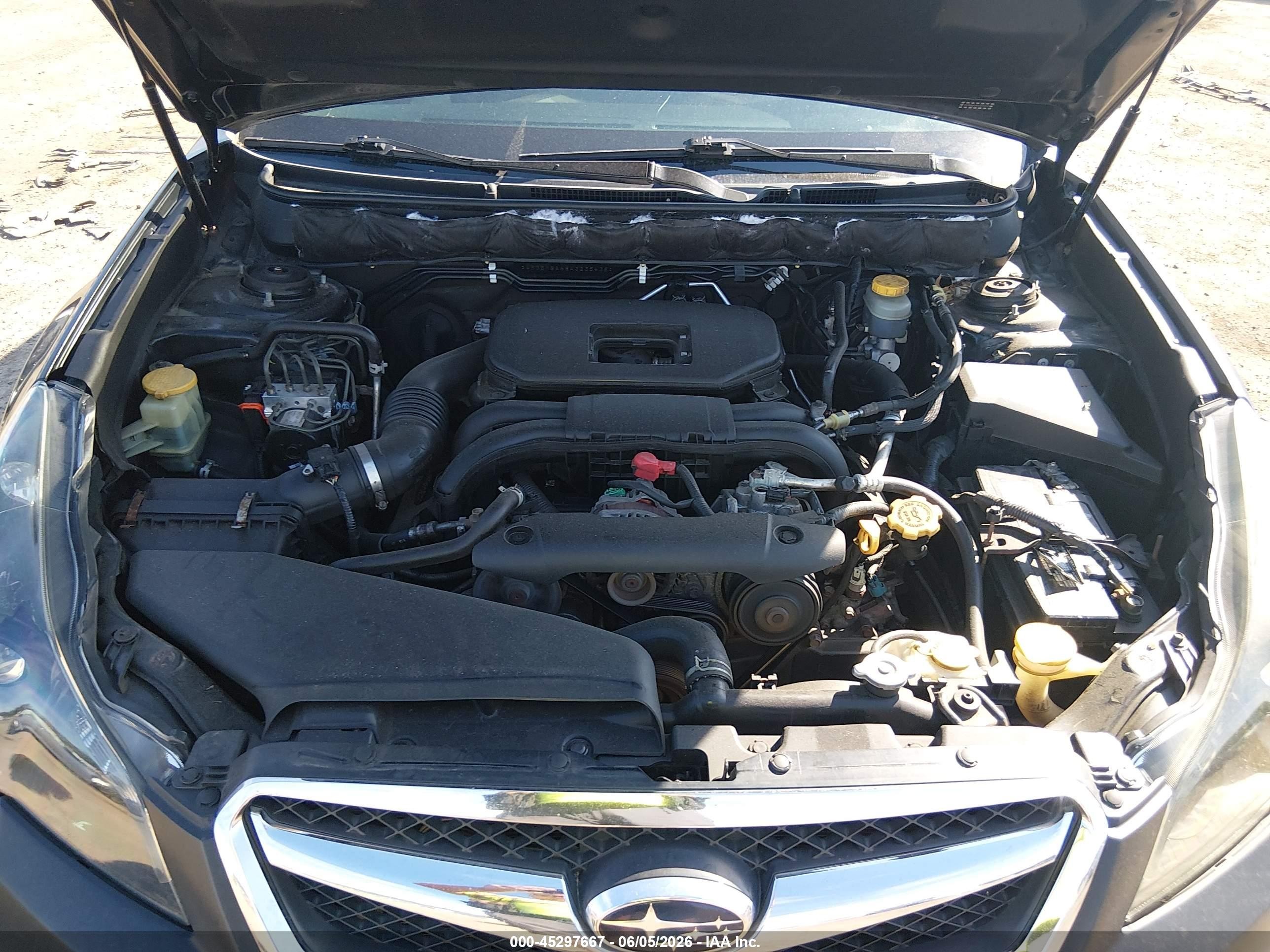 2010 Subaru Legacy 2.5i Black vin: 4S3BMBA68A3235435