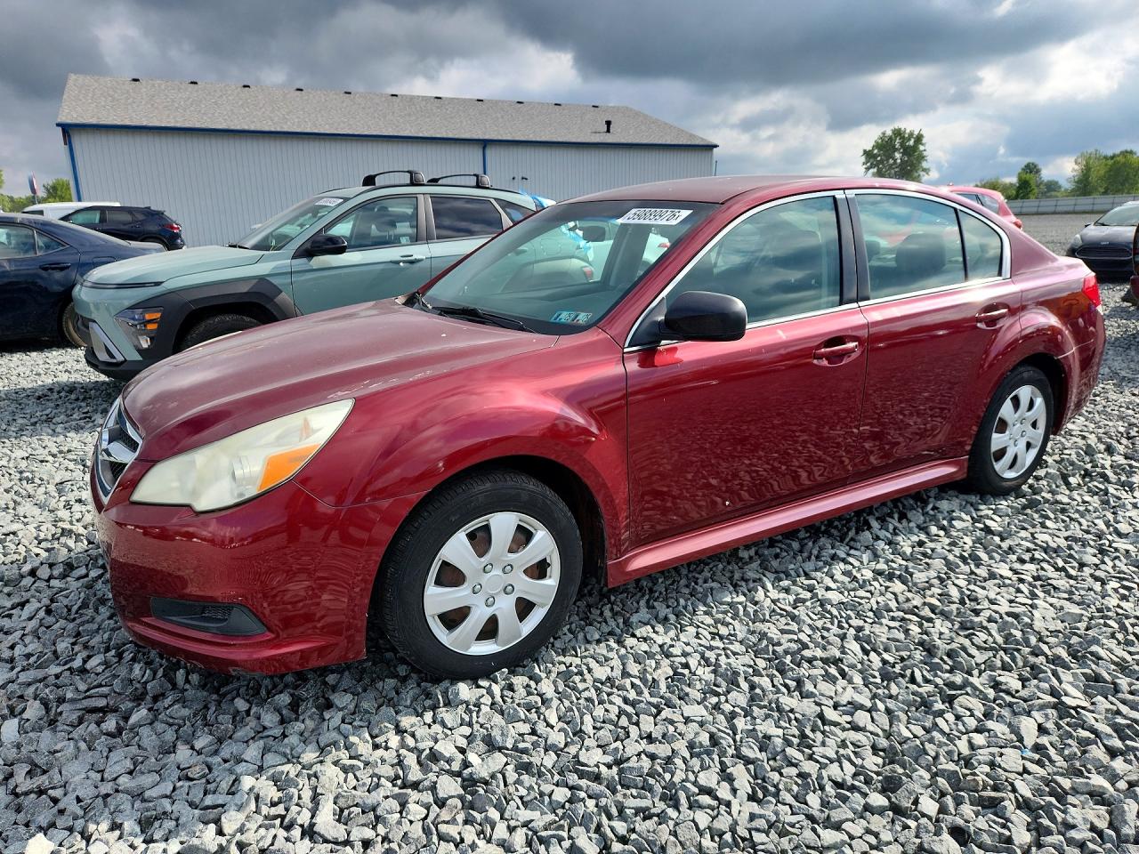2011 Subaru Legacy 2.5i Red vin: 4S3BMBA68B3221505