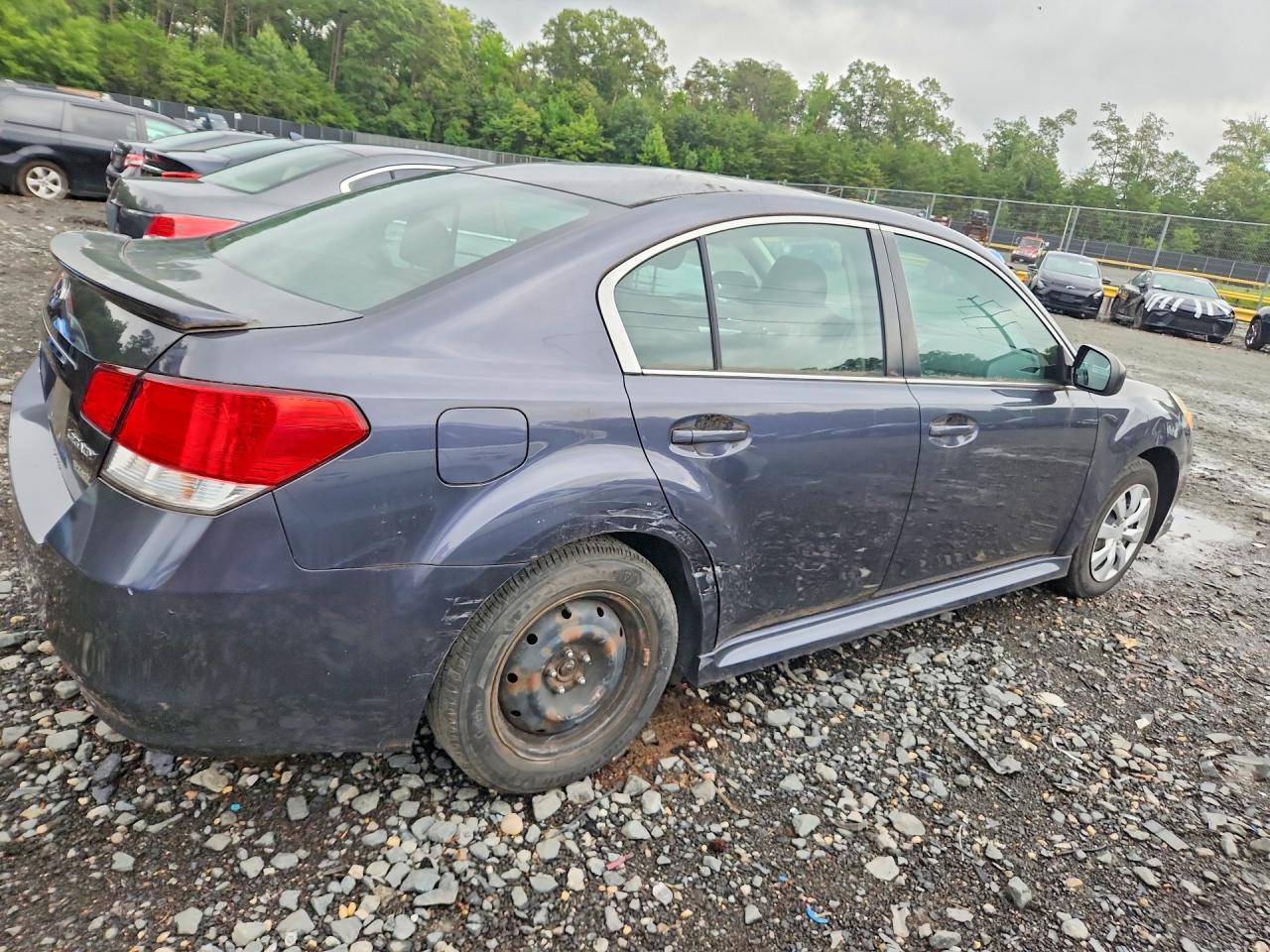 2011 Subaru Legacy 2.5i Blue vin: 4S3BMBA68B3240393