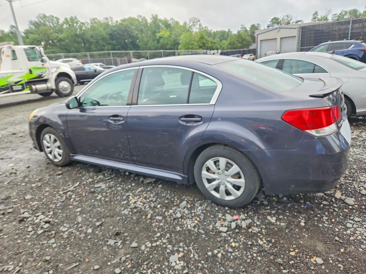 2011 Subaru Legacy 2.5i Blue vin: 4S3BMBA68B3240393