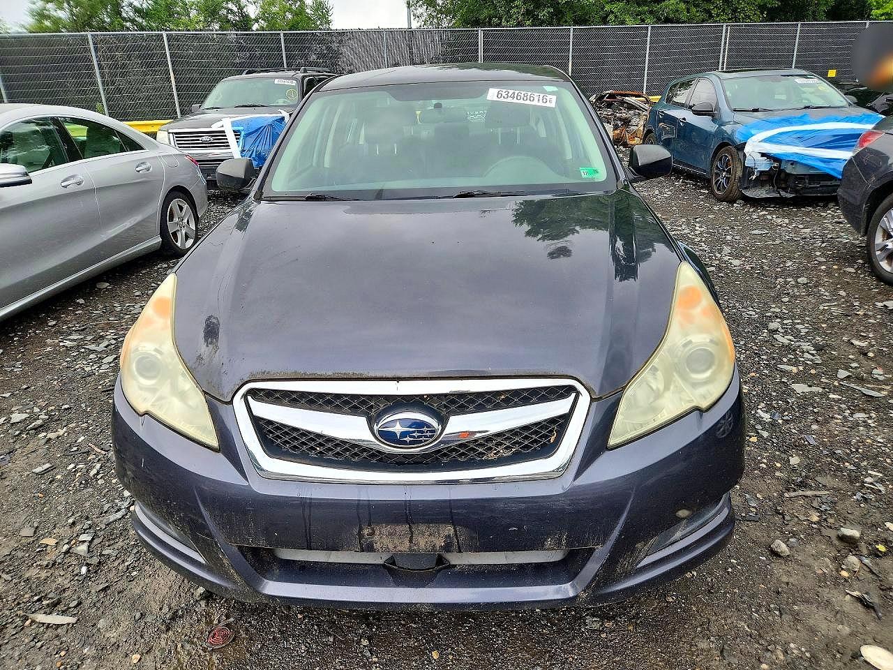 2011 Subaru Legacy 2.5i Blue vin: 4S3BMBA68B3240393