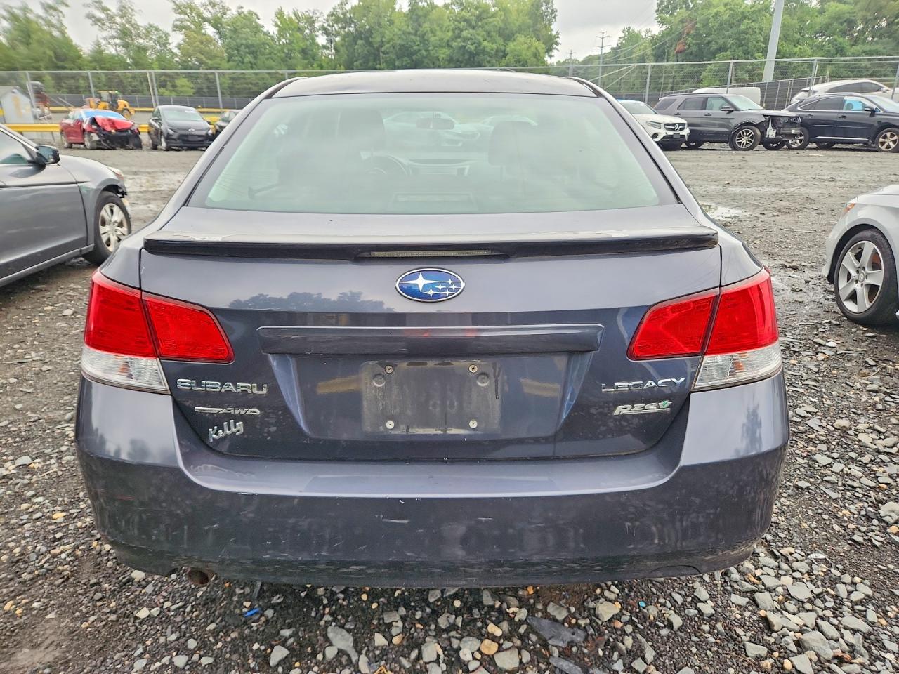 2011 Subaru Legacy 2.5i Blue vin: 4S3BMBA68B3240393