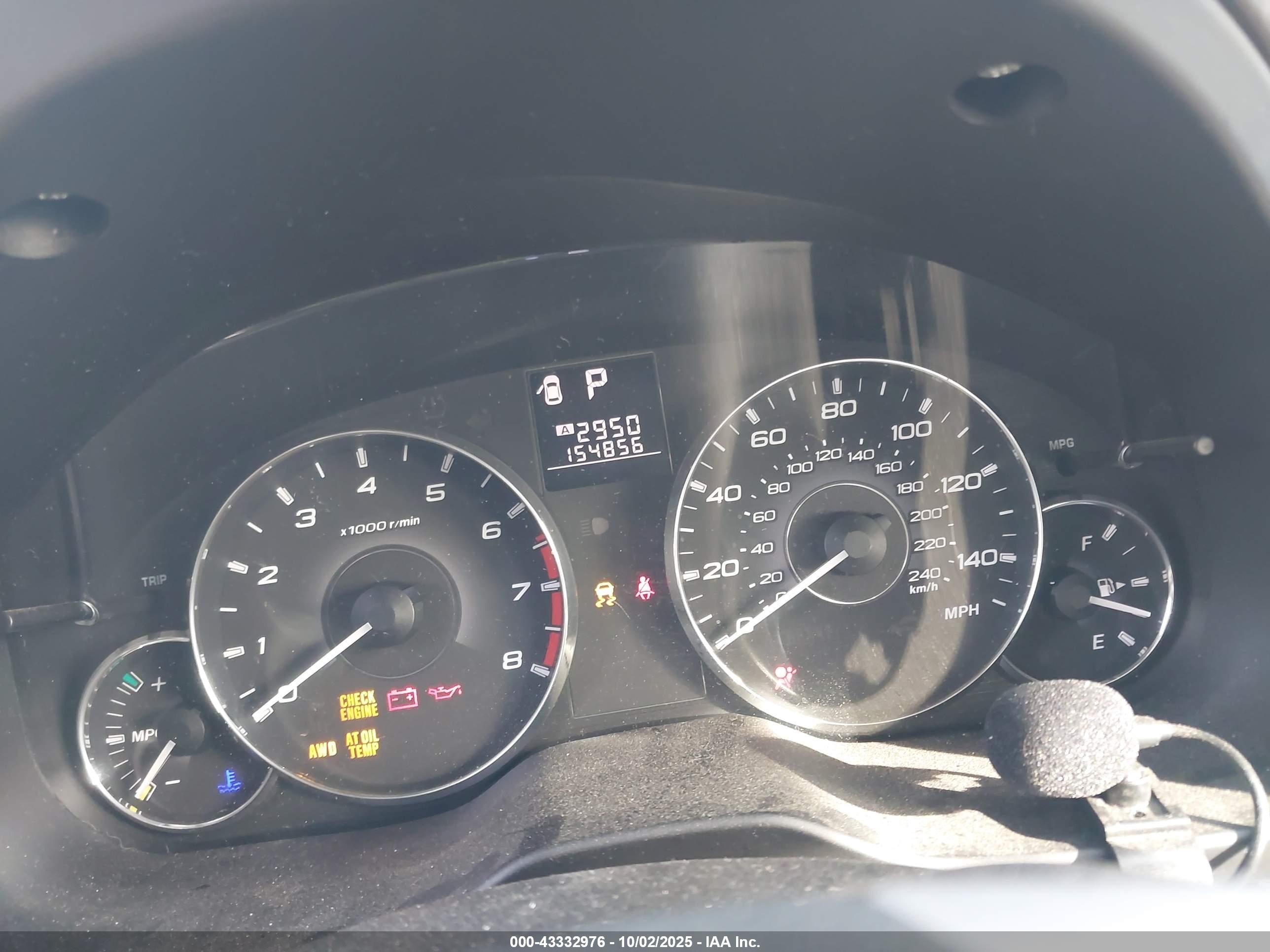 2012 Subaru Legacy 2.5i Black vin: 4S3BMBA68C3030331
