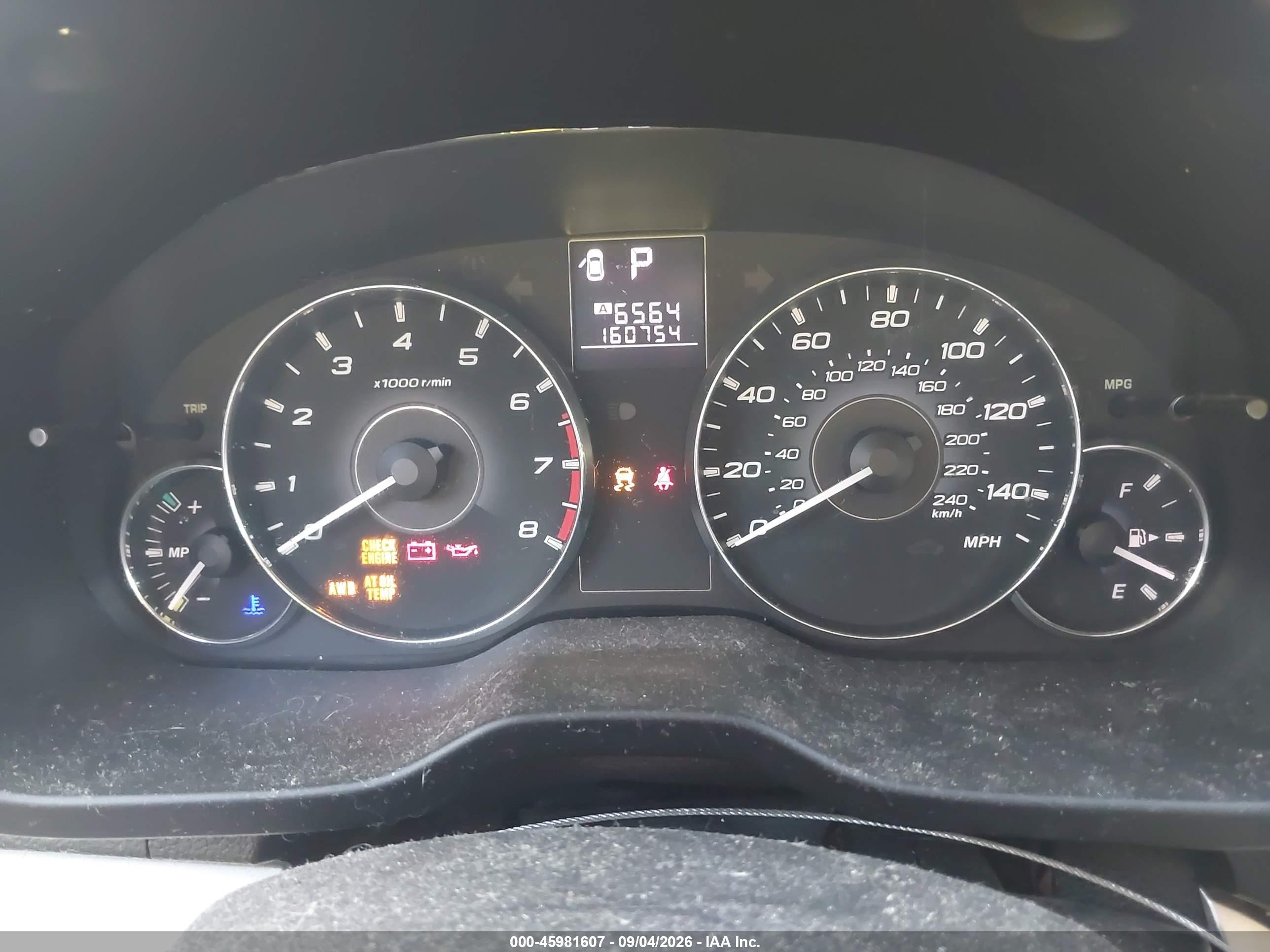2012 Subaru Legacy 2.5i Черный vin: 4S3BMBA68C3036422