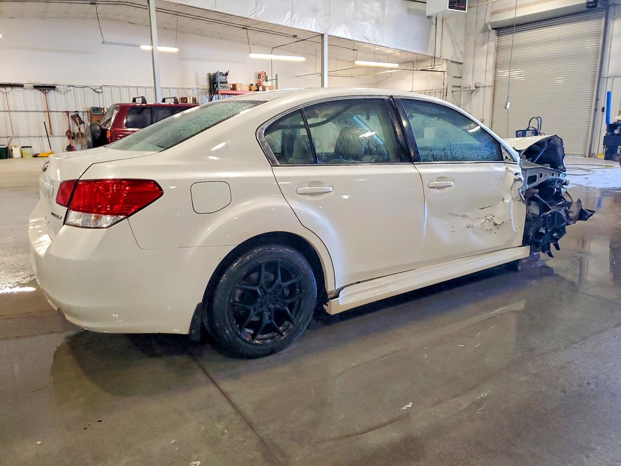 2013 Subaru Legacy 2.5i White vin: 4S3BMBA68D3040858