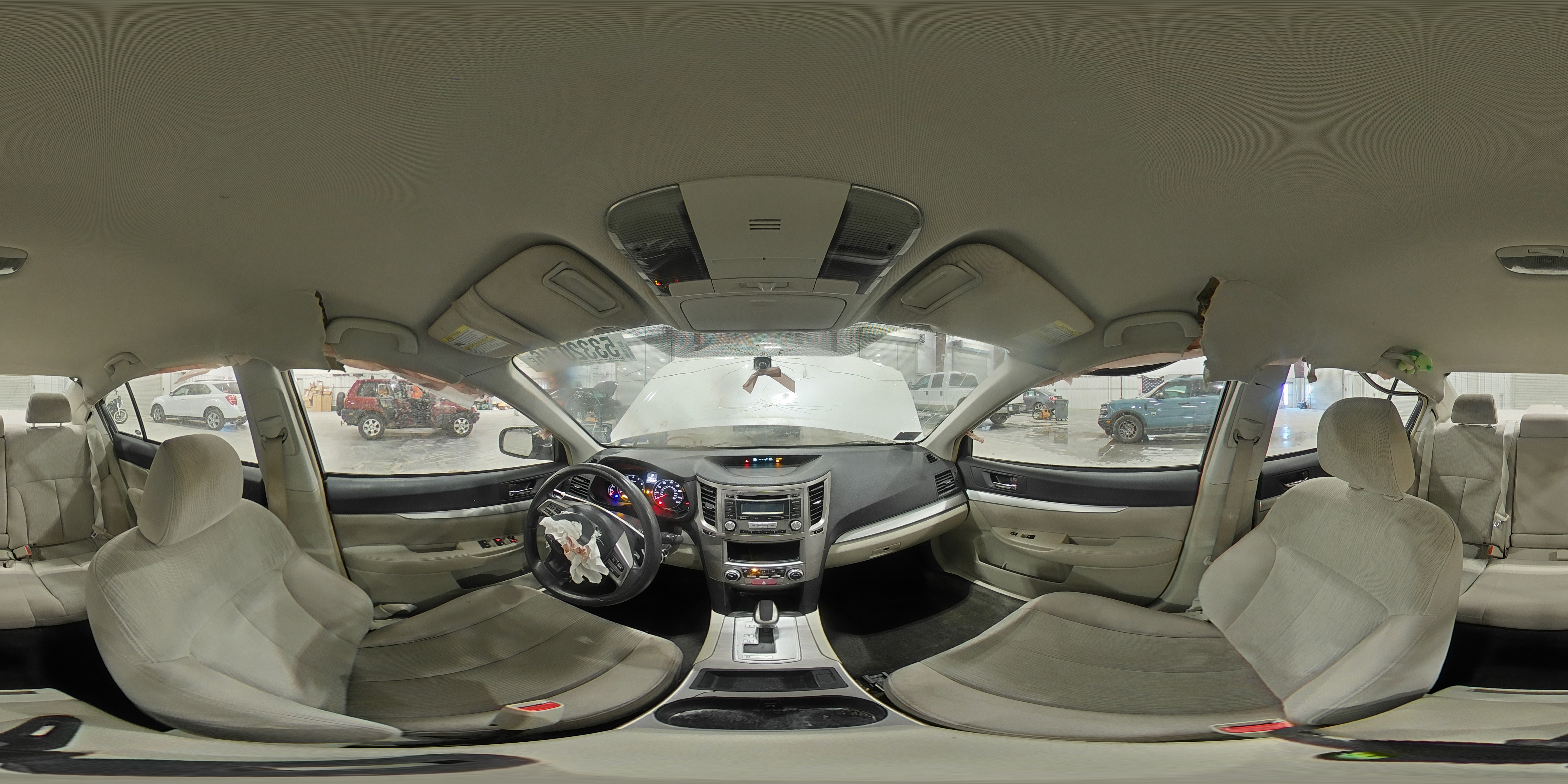 2013 Subaru Legacy 2.5i White vin: 4S3BMBA68D3040858