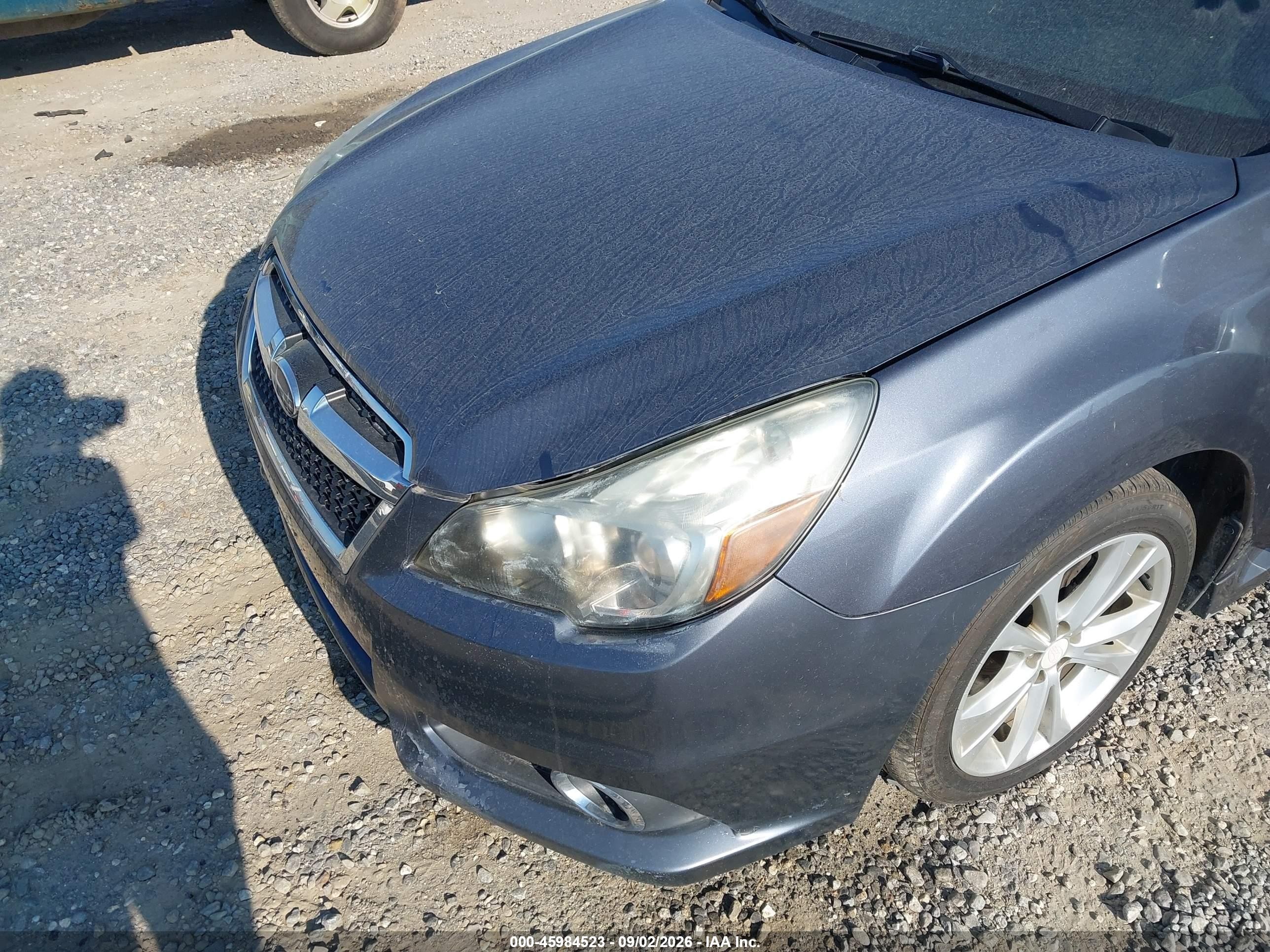 2014 Subaru Legacy 2.5i Gray vin: 4S3BMBA68E3025567