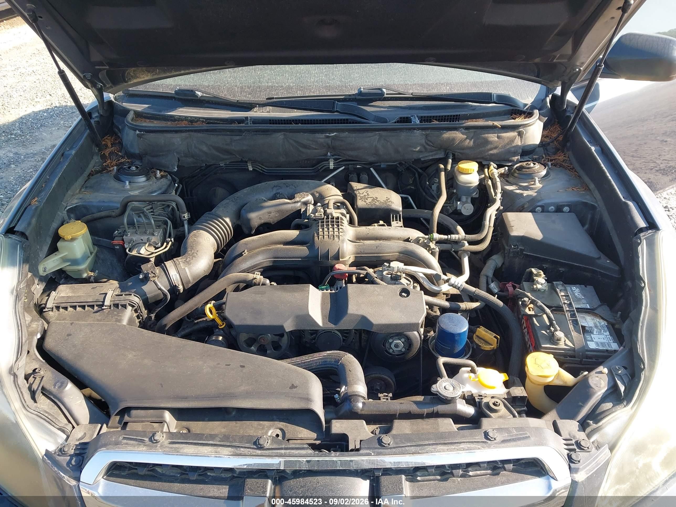 2014 Subaru Legacy 2.5i Gray vin: 4S3BMBA68E3025567