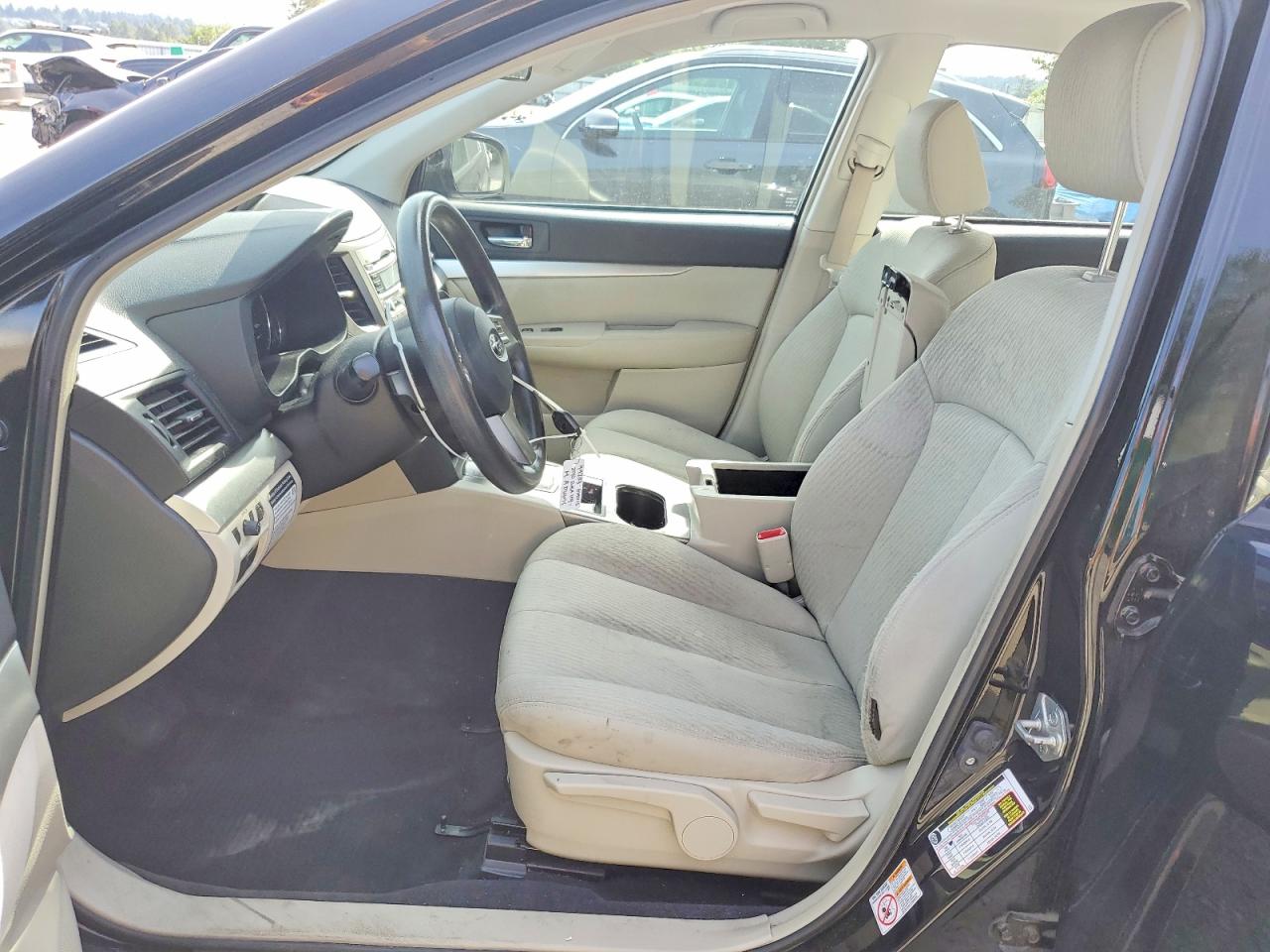 2010 Subaru Legacy 2.5i Black vin: 4S3BMBA69A3236528