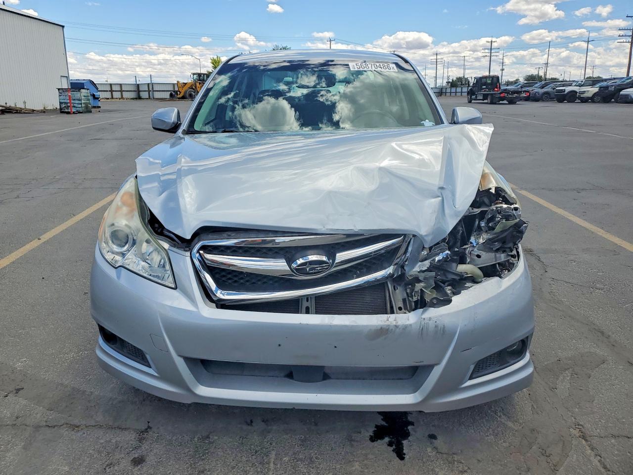 2012 Subaru Legacy 2.5i Серебряный vin: 4S3BMBA69C3004711