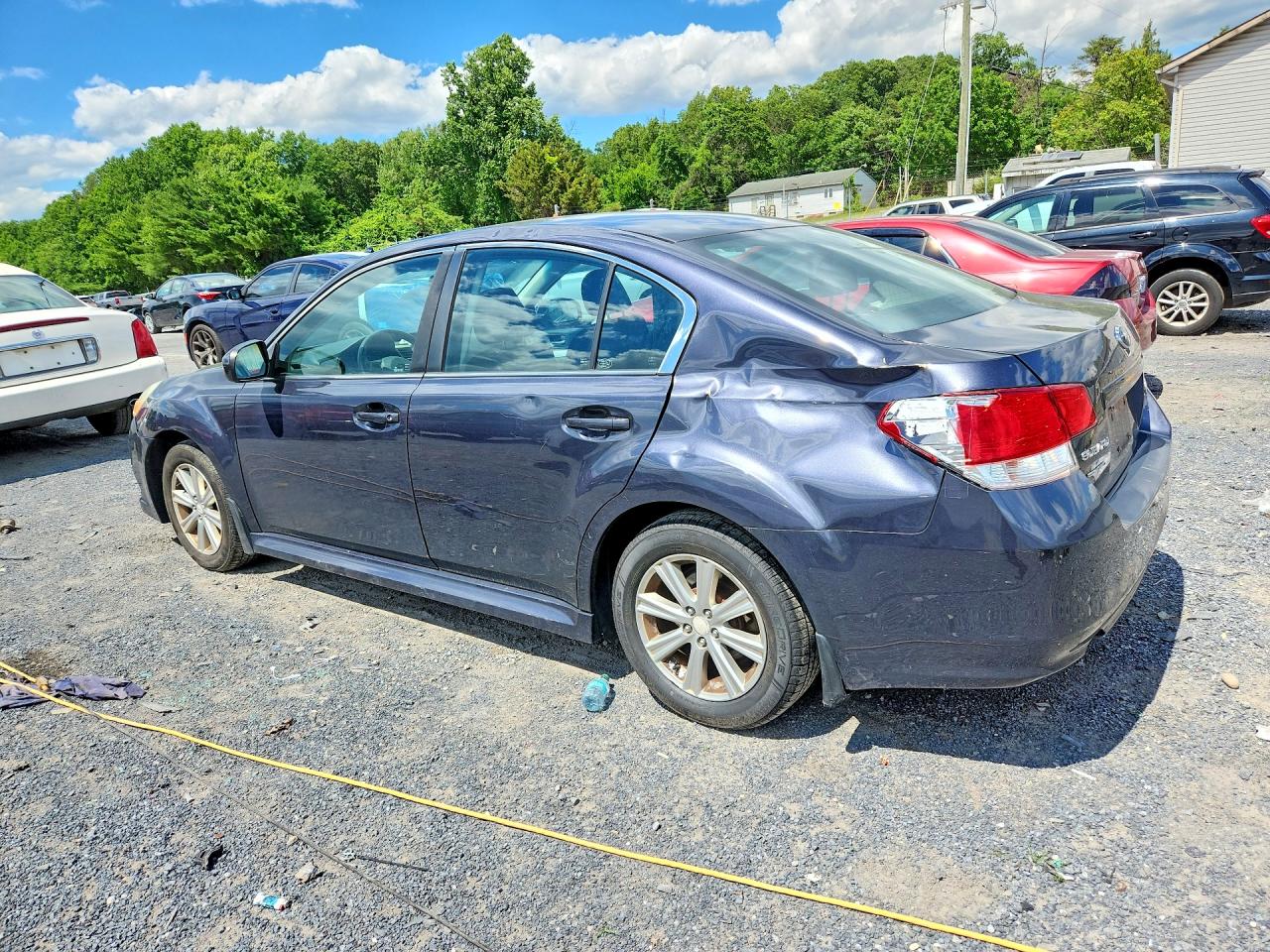 2012 Subaru Legacy 2.5i Charcoal vin: 4S3BMBA69C3036543