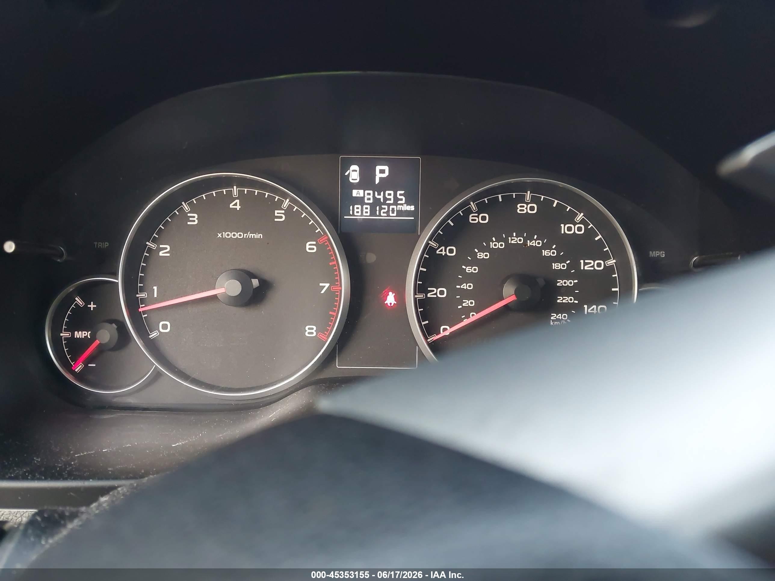 2014 Subaru Legacy 2.5i Blue vin: 4S3BMBA69E3030499
