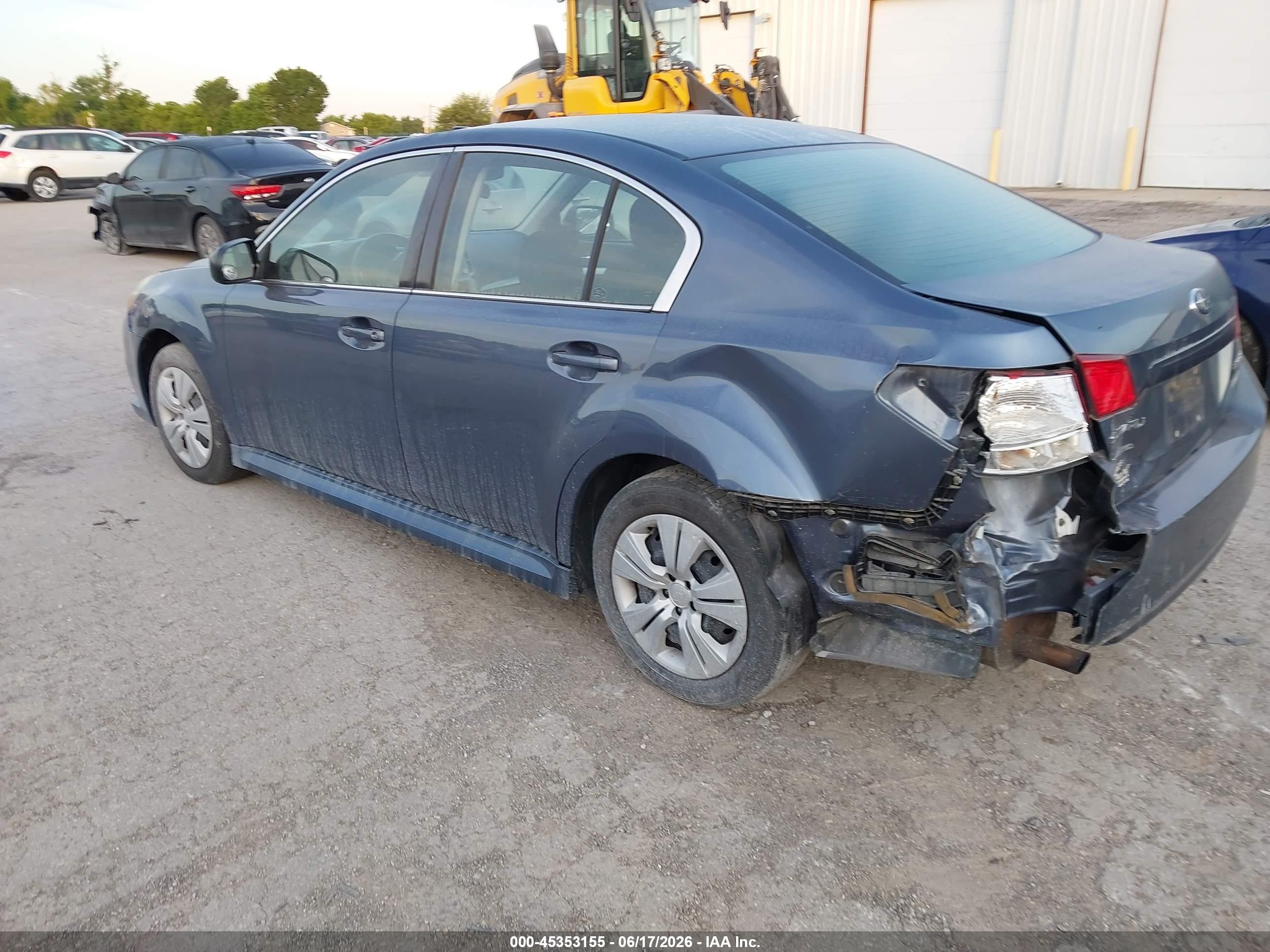 2014 Subaru Legacy 2.5i Blue vin: 4S3BMBA69E3030499