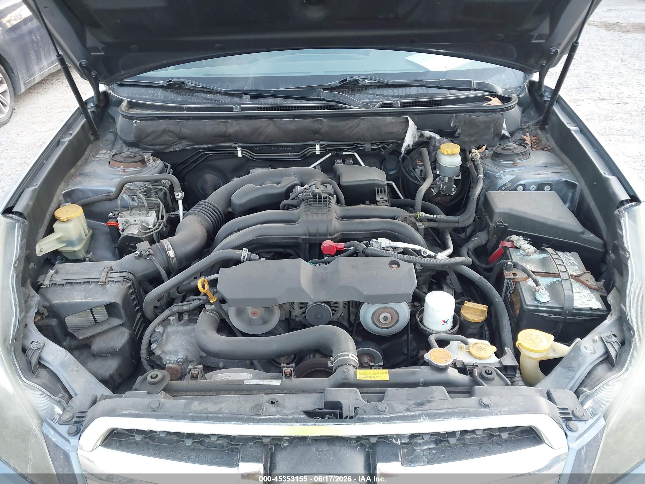 2014 Subaru Legacy 2.5i Blue vin: 4S3BMBA69E3030499