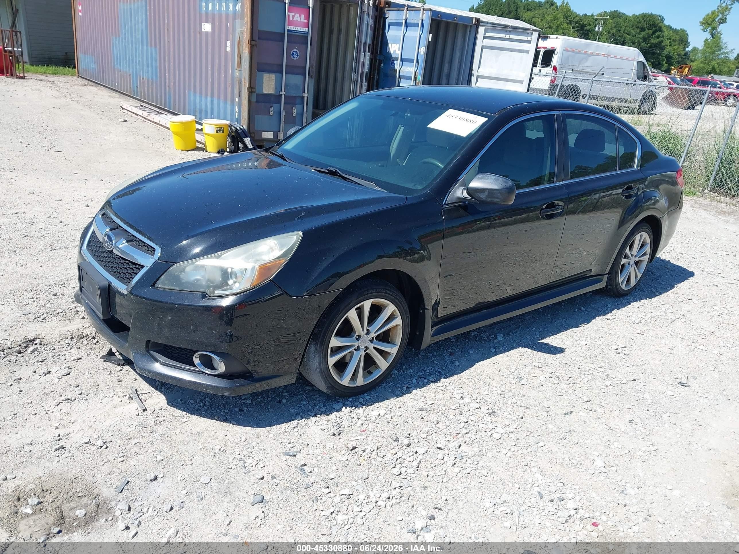 2014 Subaru Legacy 2.5i Black vin: 4S3BMBA6XE3021620